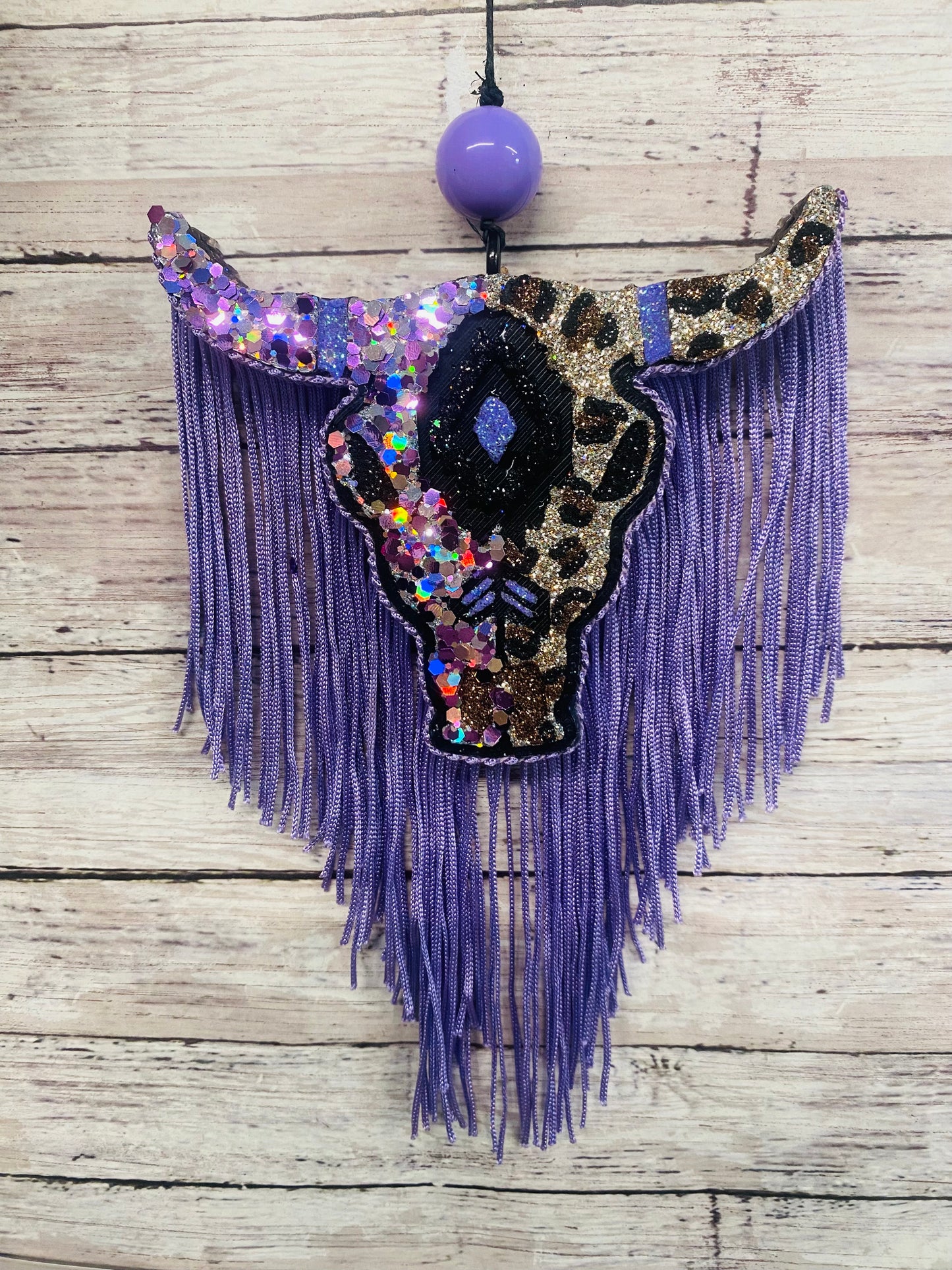 Aztec Bull Skull- Medium Size