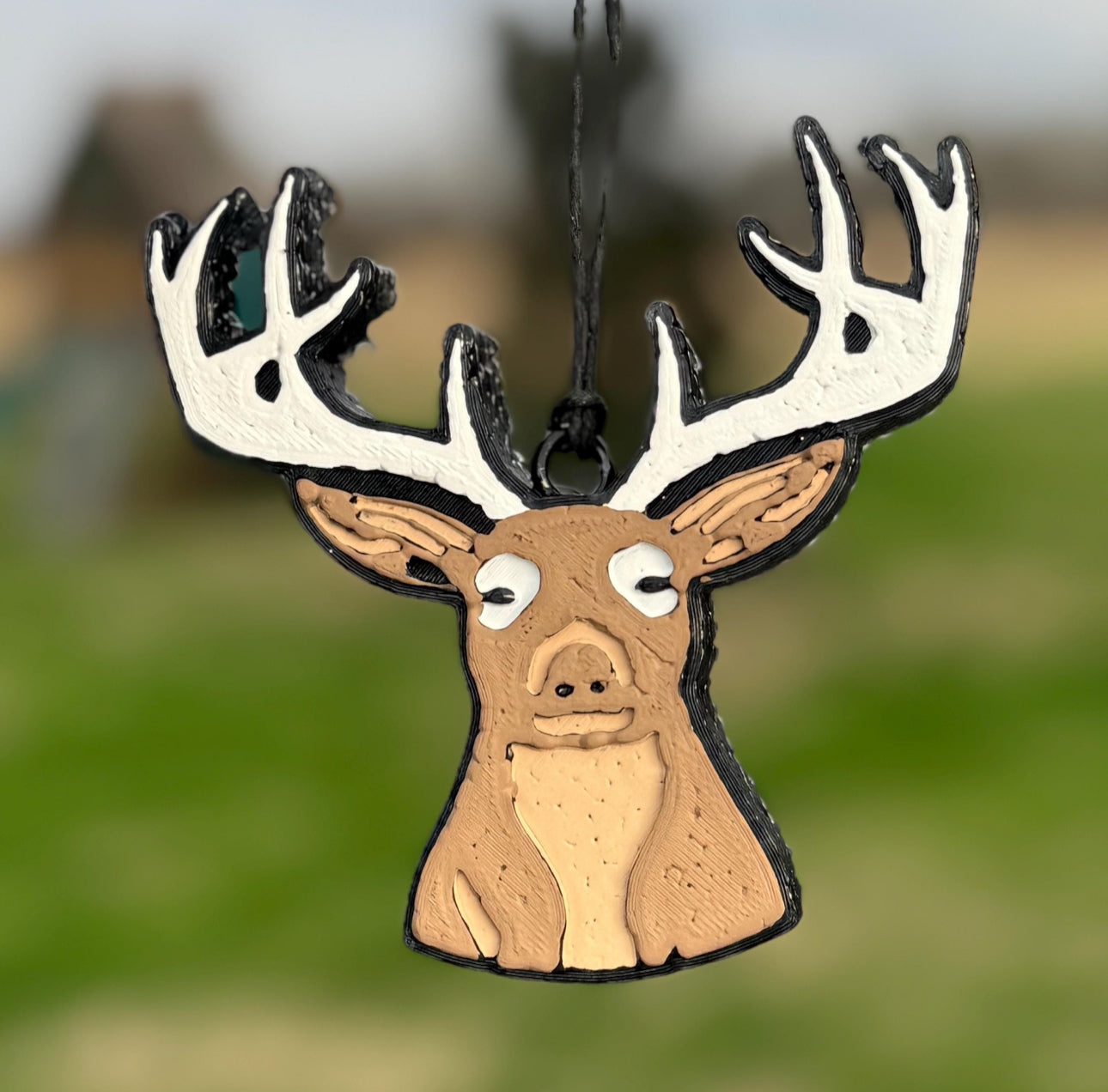 Detailed Deer Head-option 2