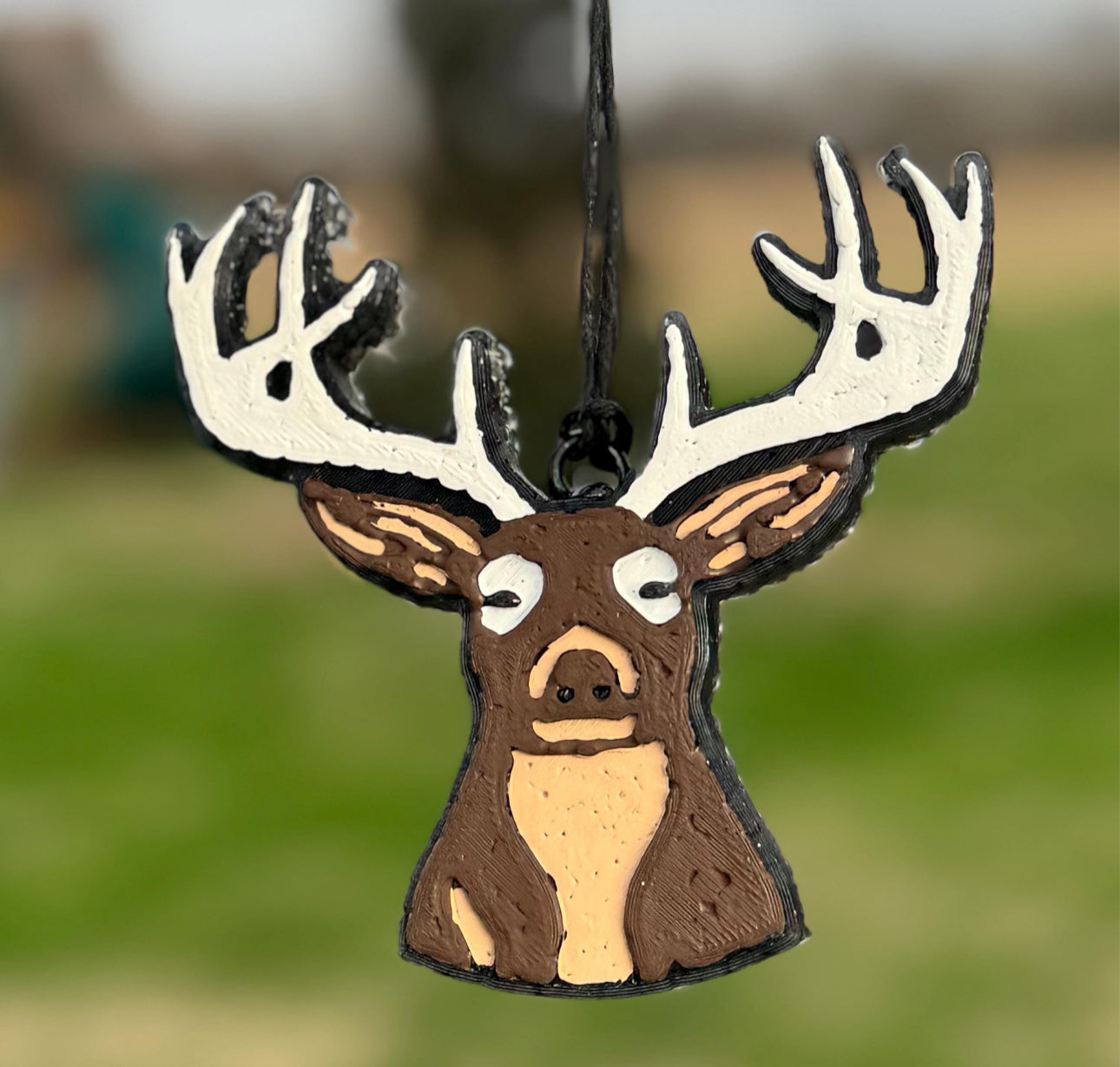 Detailed Deer Head-option 2