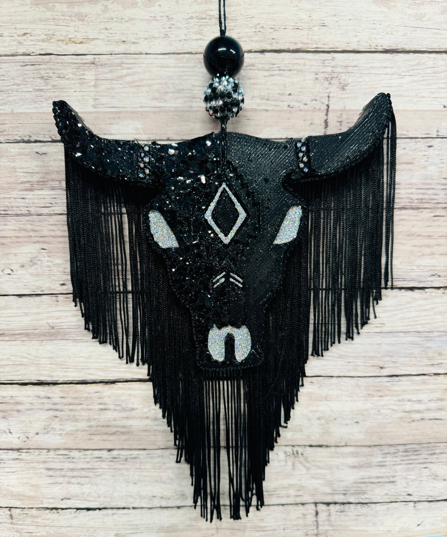 Aztec Bull Skull-Large Size