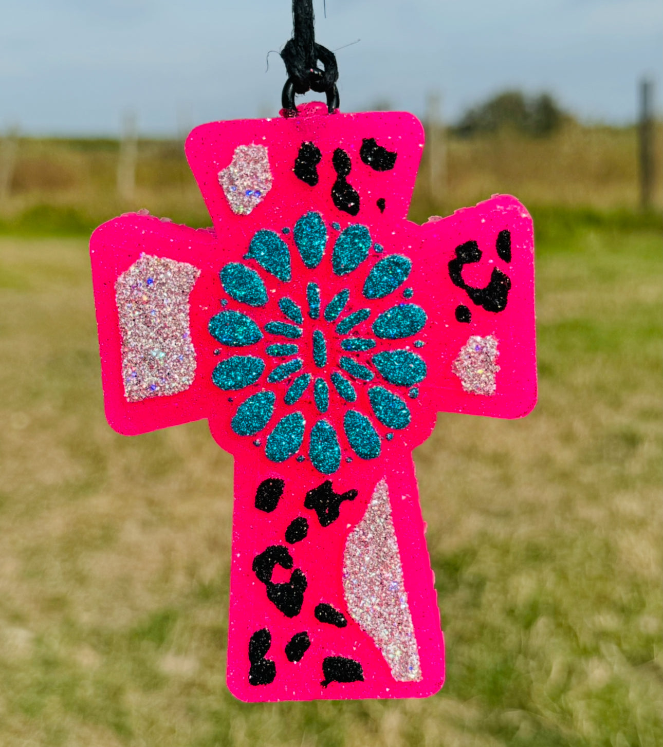 Cross with Squash Blossom