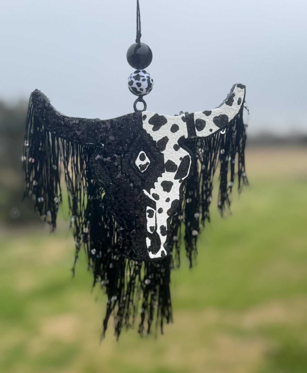 Aztec Bull Skull-Large Size