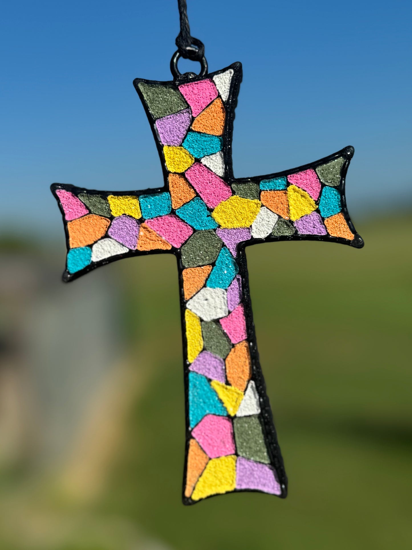 Stained Glass Cross