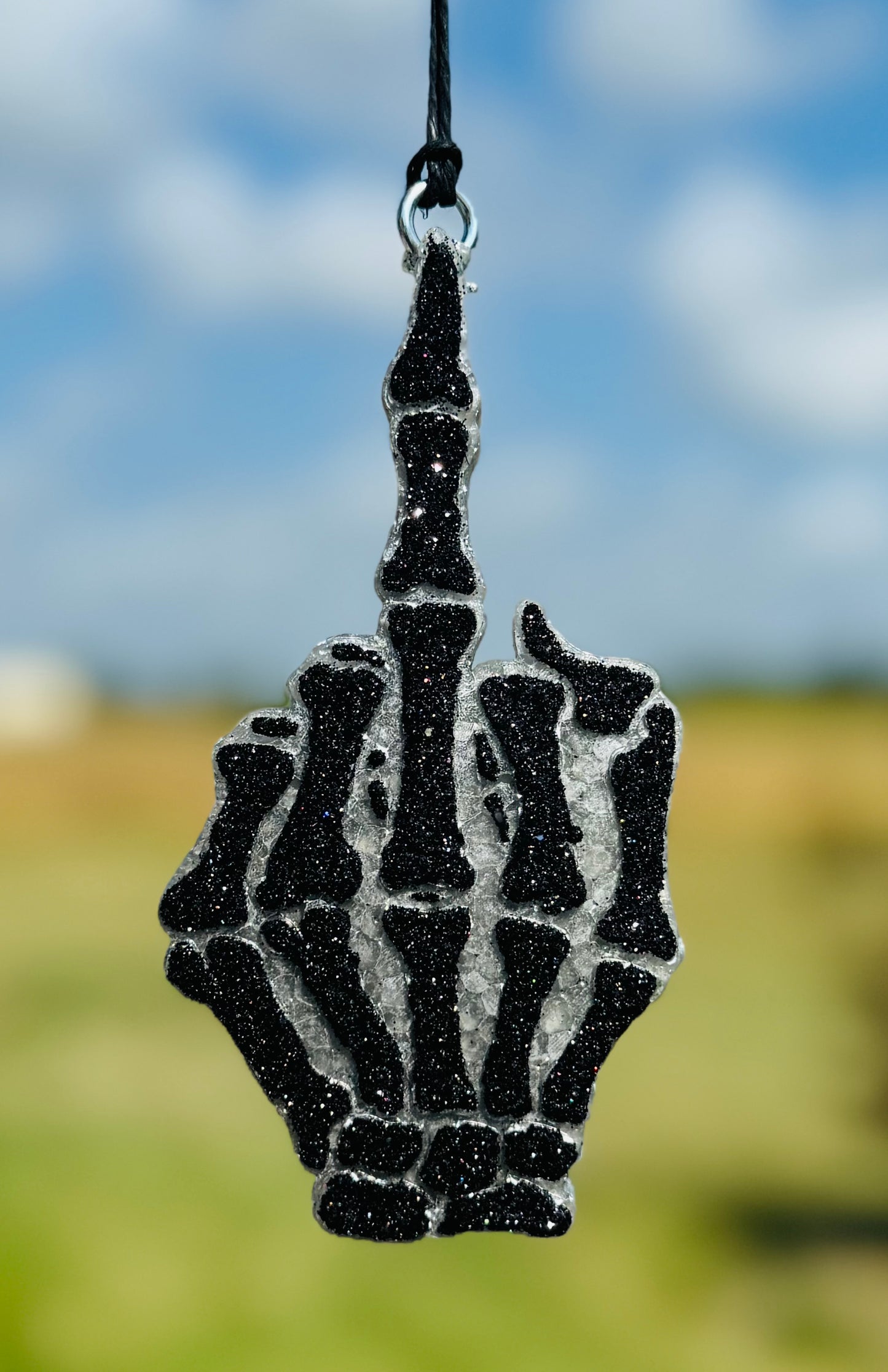 F Off Skeleton Hand