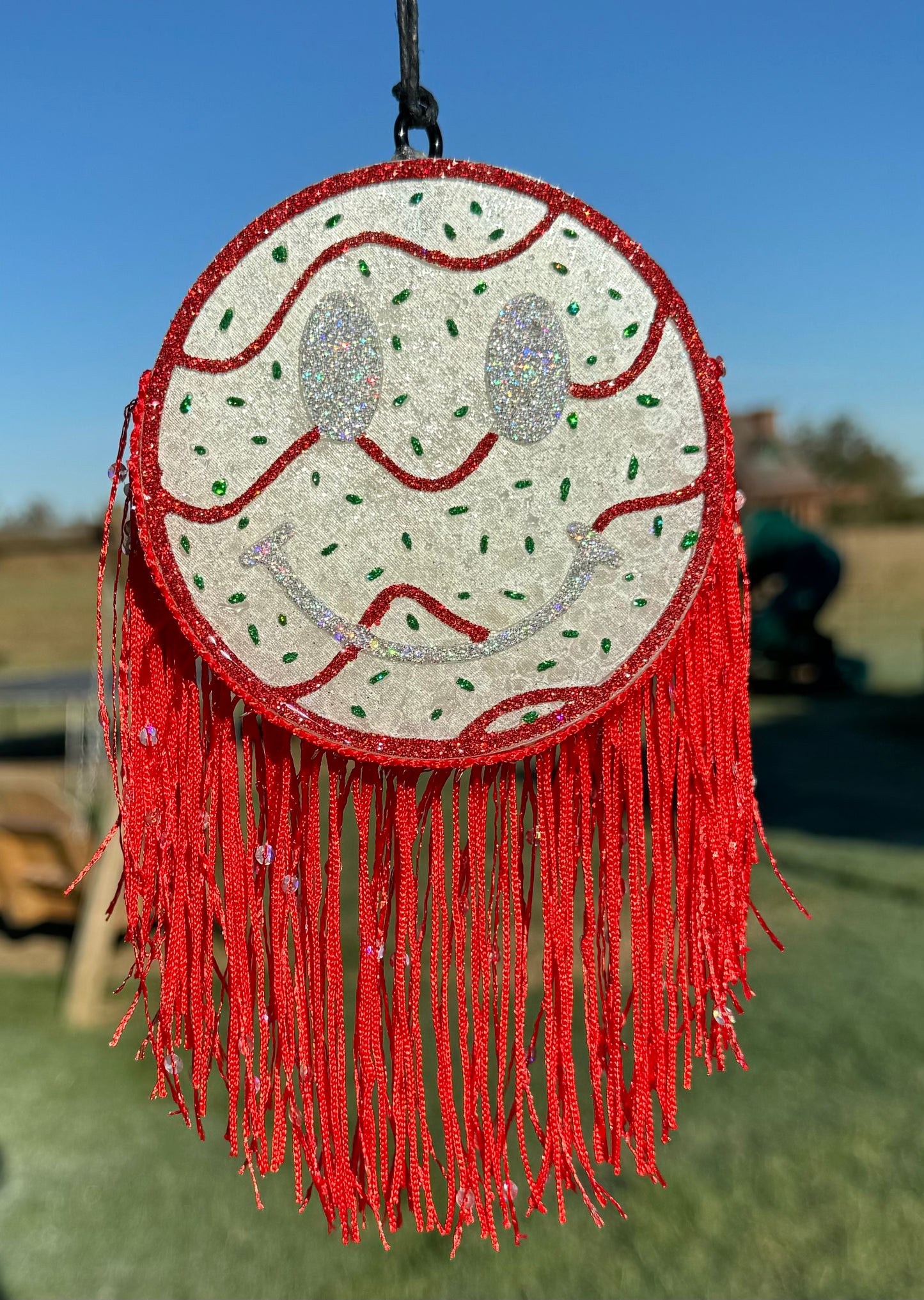 Smiling Festive Cake