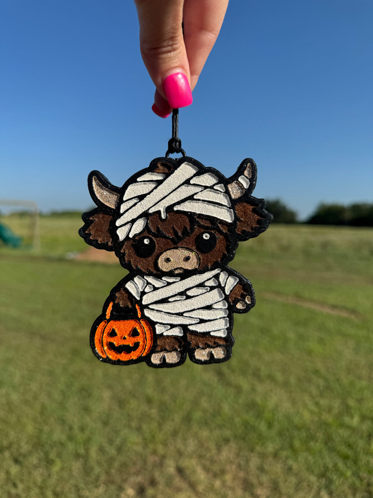 Mummy Highland Cow
