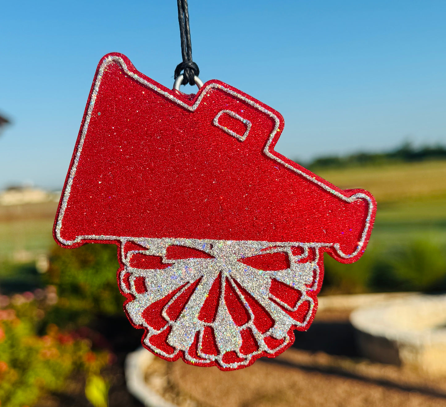 Cheer Megaphone with Pom Pom