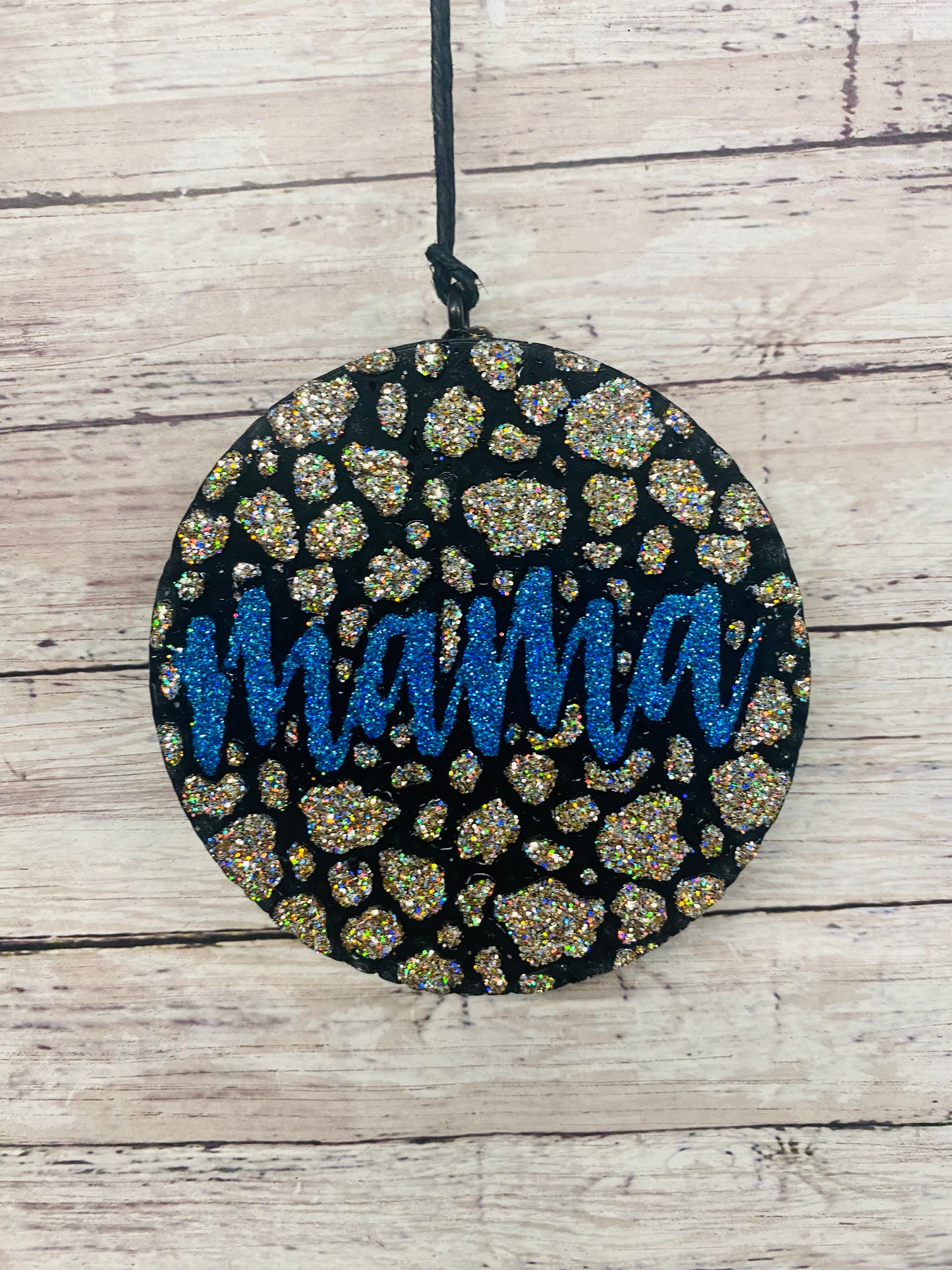 Mama Cow Print Circle
