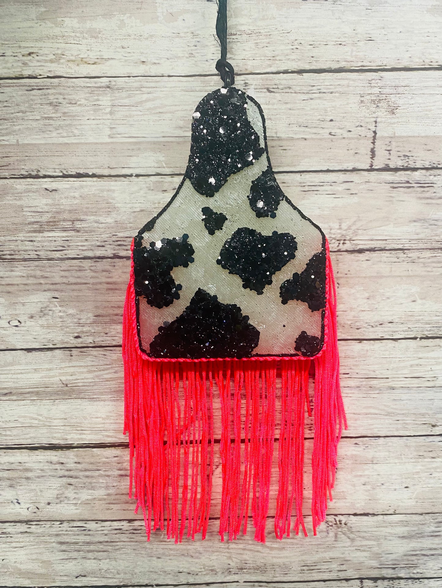Ear Tag- Cow Print