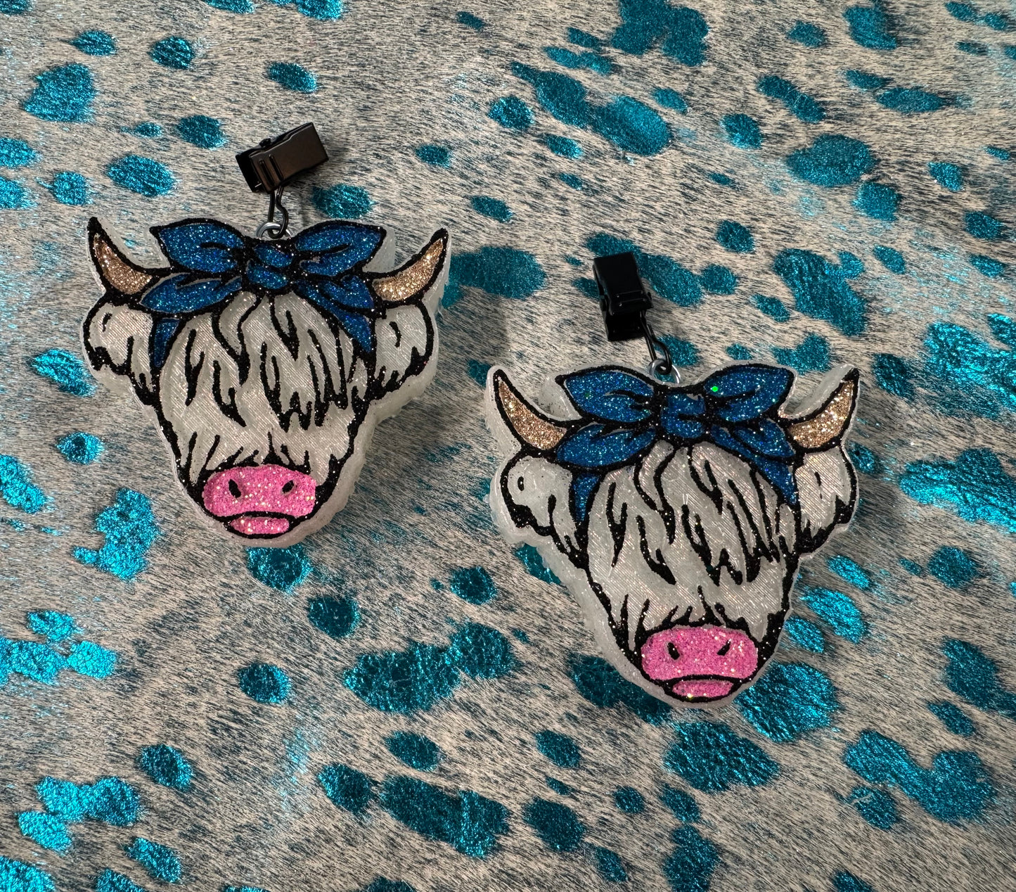 Highland Cow Vent Clip (Set of 2)