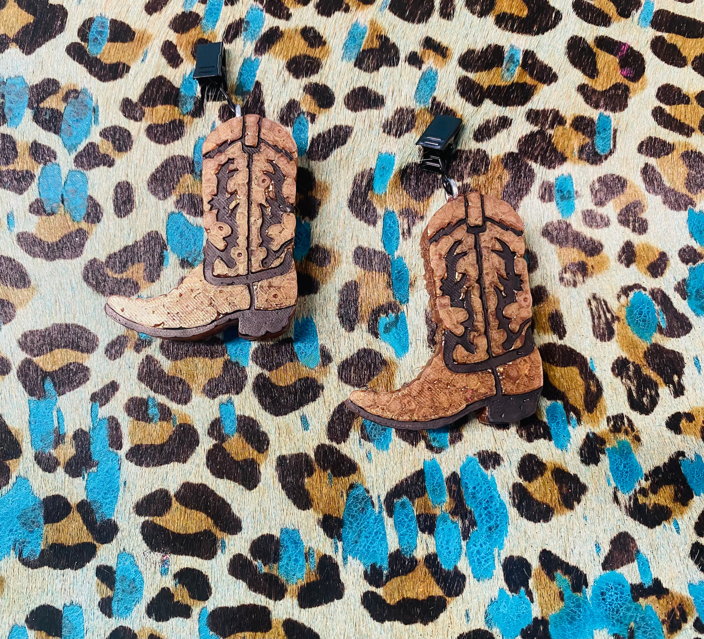 Cowboy Boot Vent Clips-2 clips