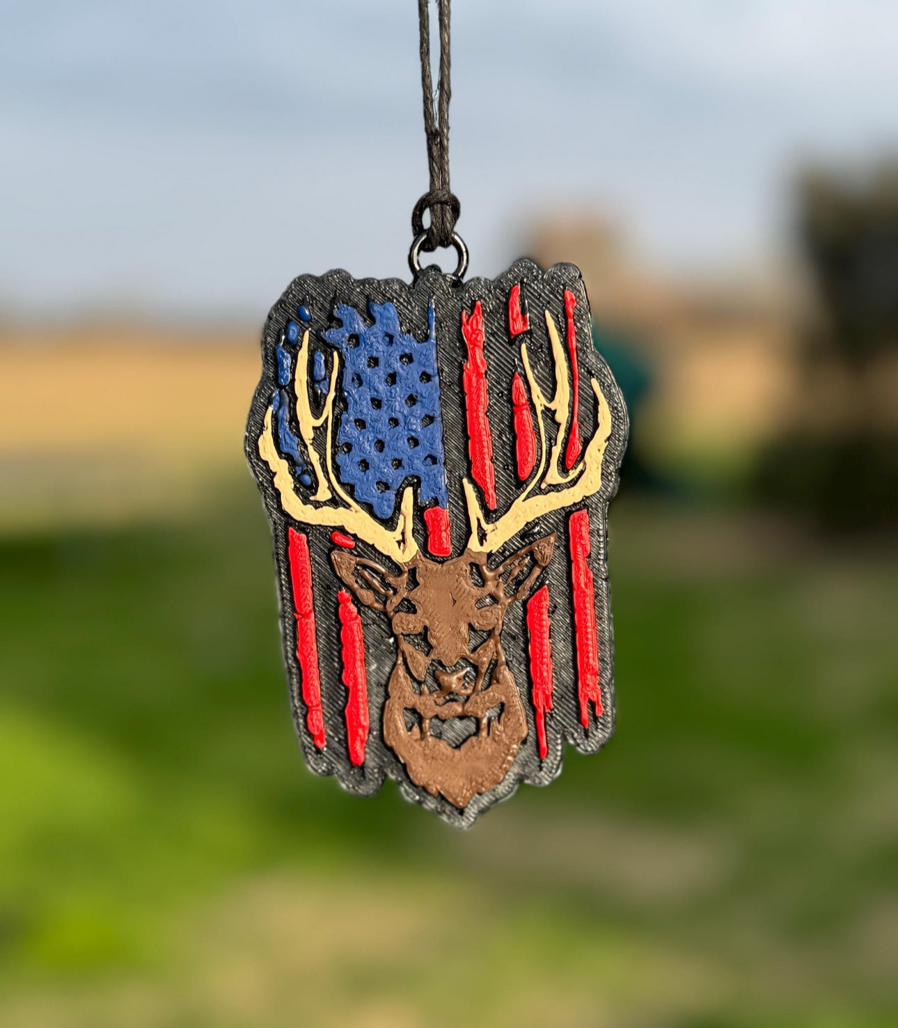 Flag with Deer
