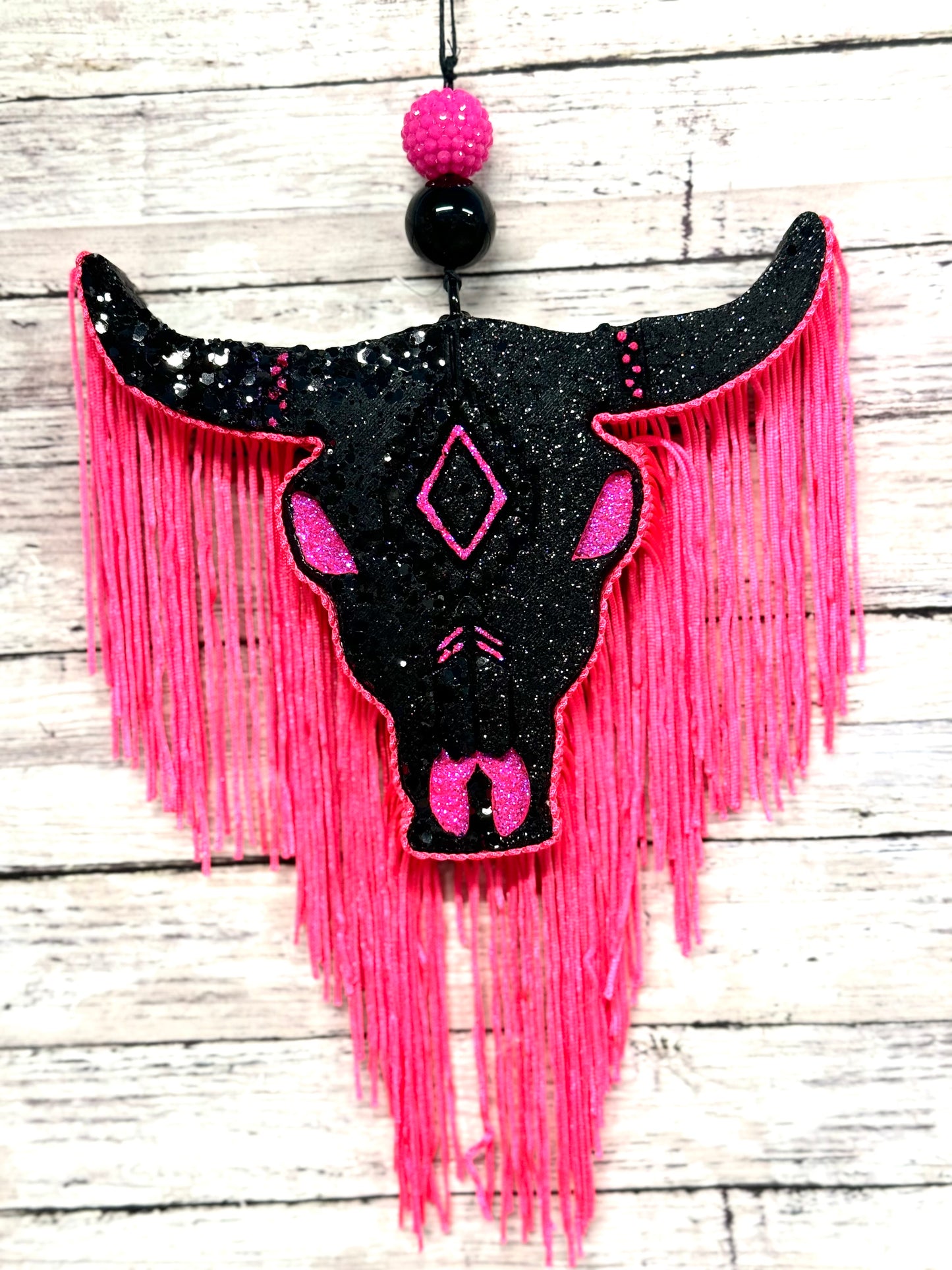 Aztec Bull Skull-Large Size
