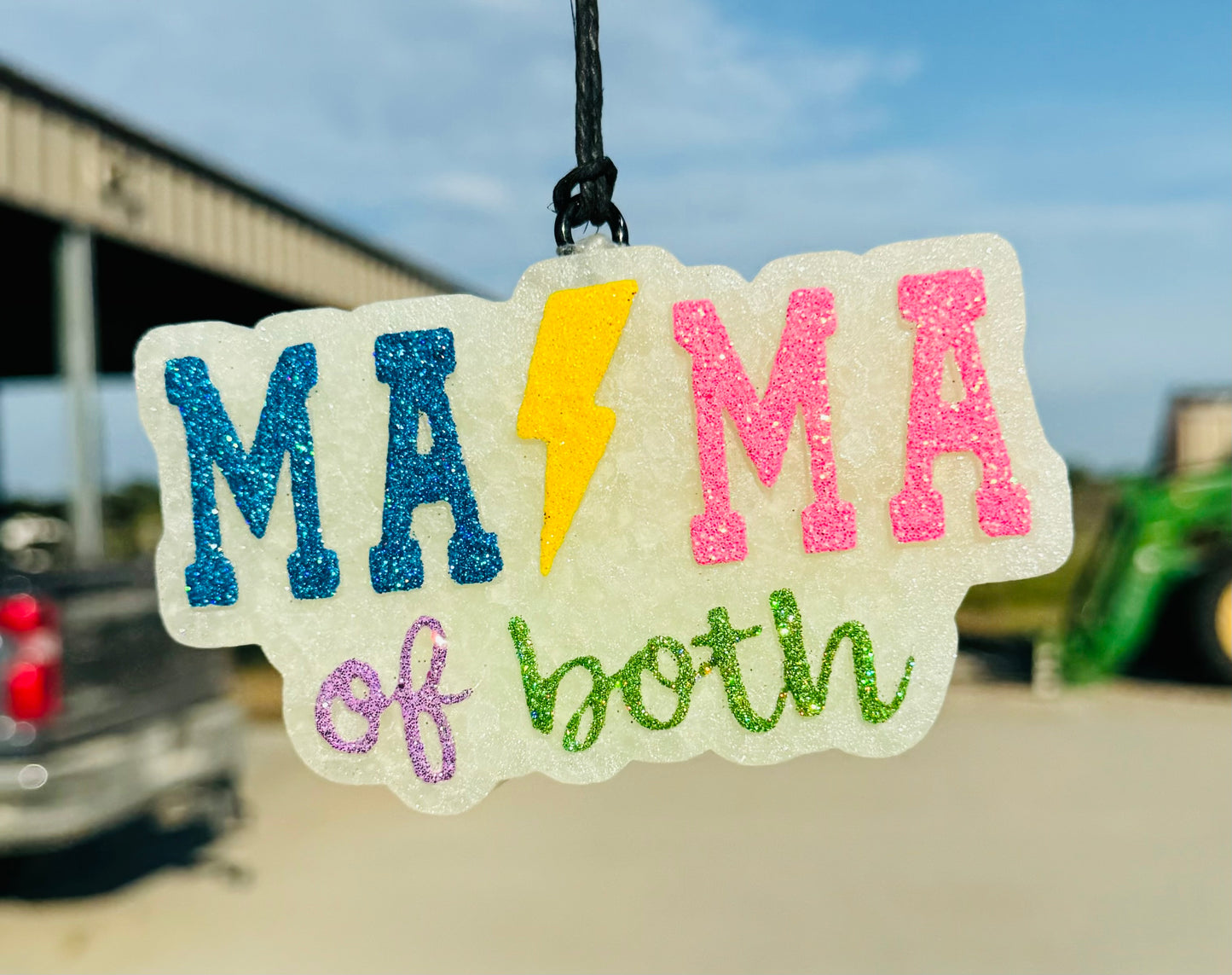 Mama of Both with Lightening