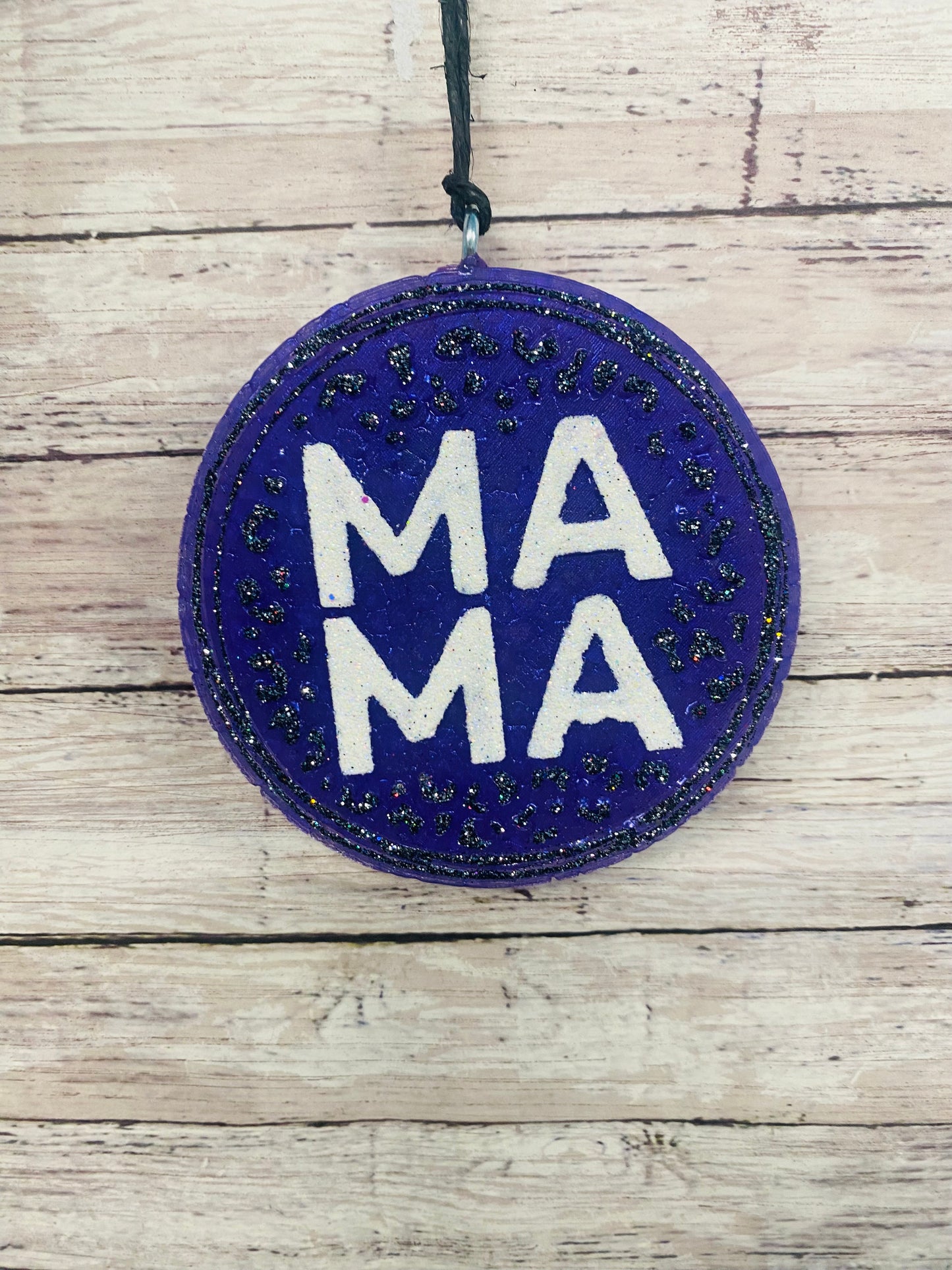 Mama Leopard Print Circle