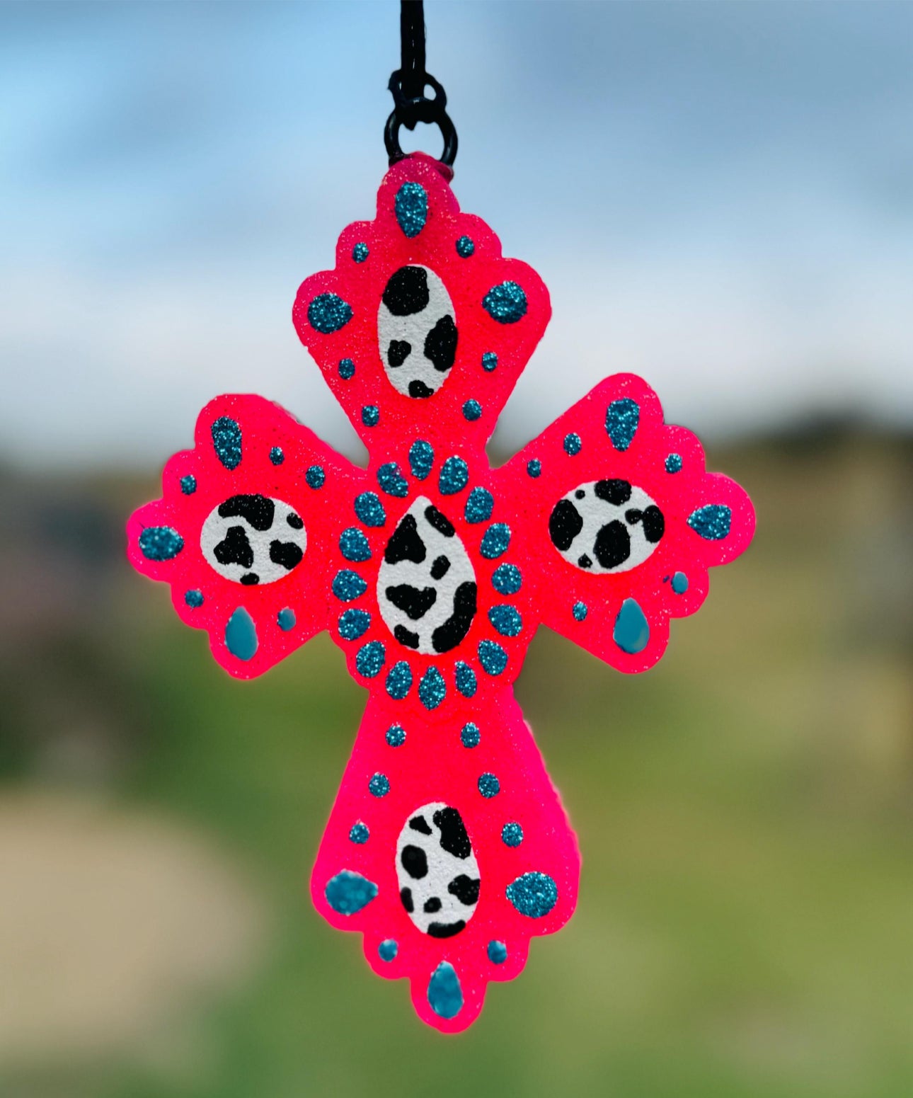 Squash Blossom Cross