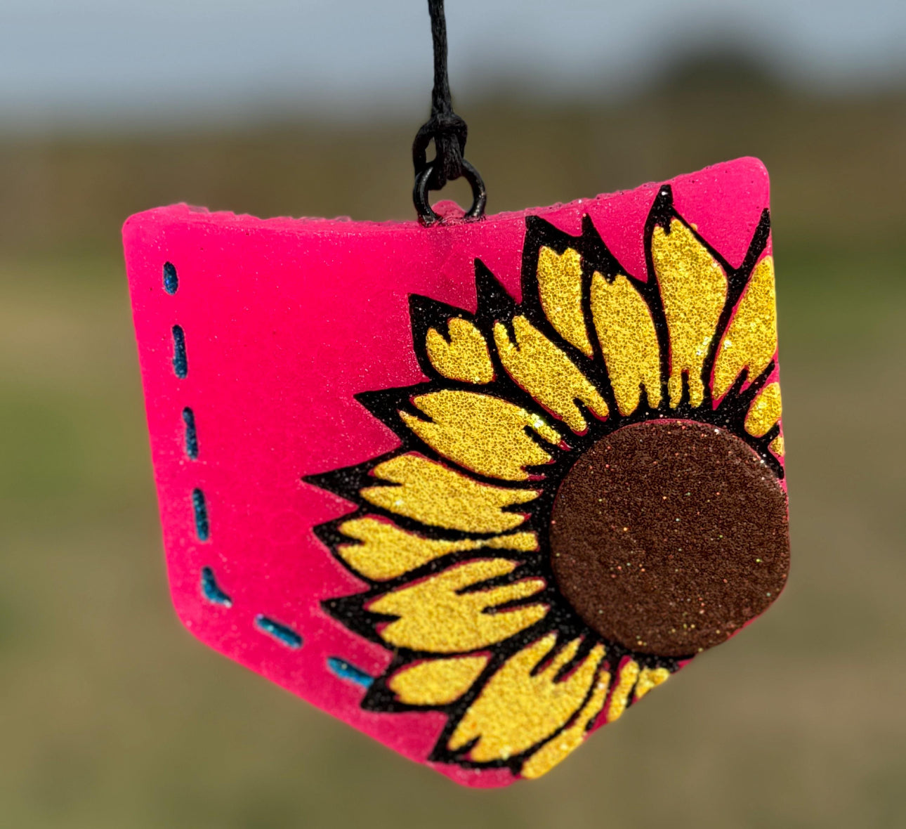 Sunflower Jean Pocket