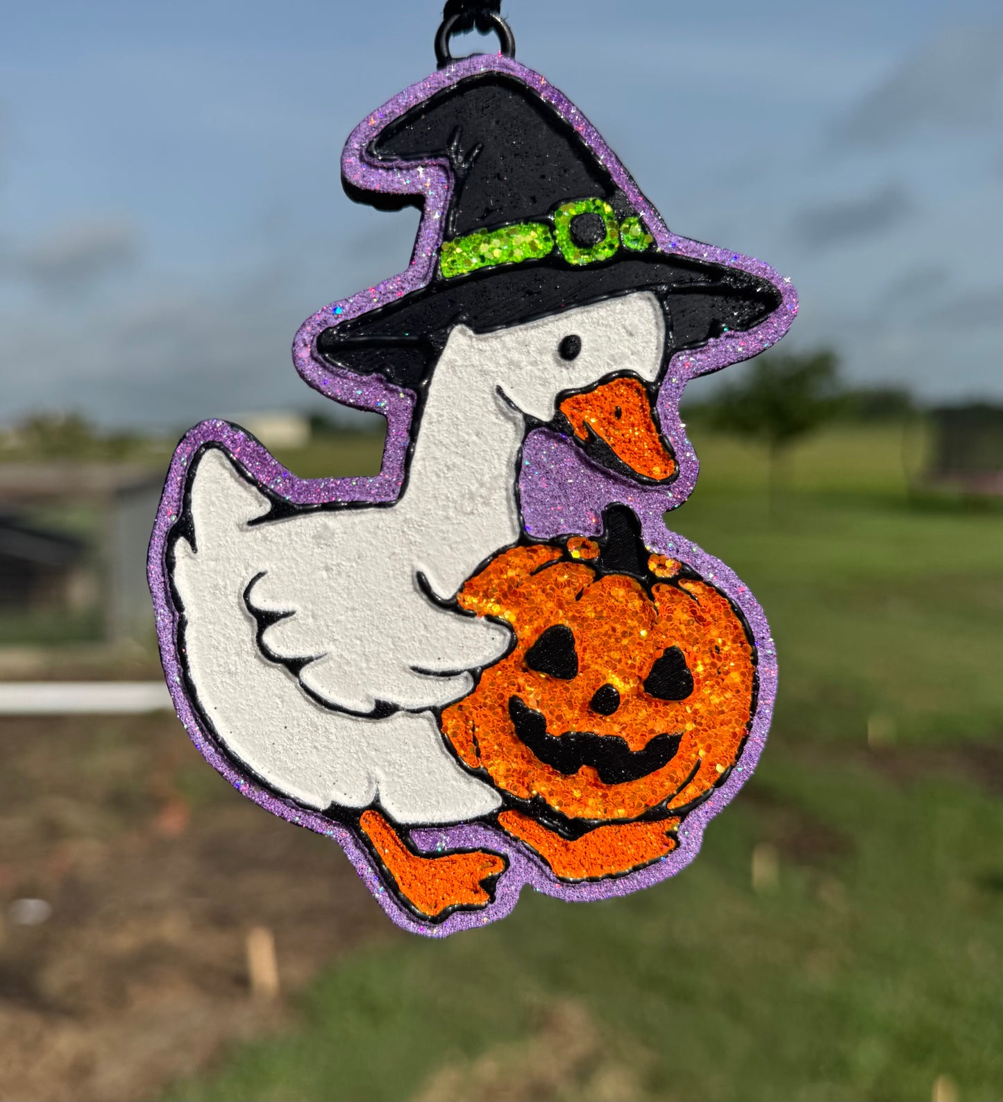 Halloween Witch Goose