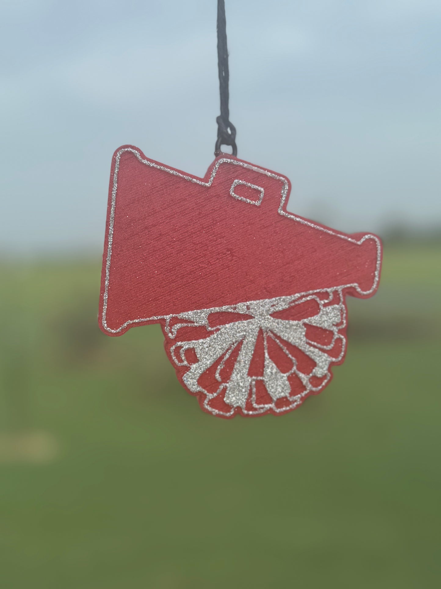 Cheer Megaphone with Pom Pom