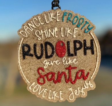 Dance Like Frosty, Shine Like Rudolph, Give Like Santa, Love Like Jesus