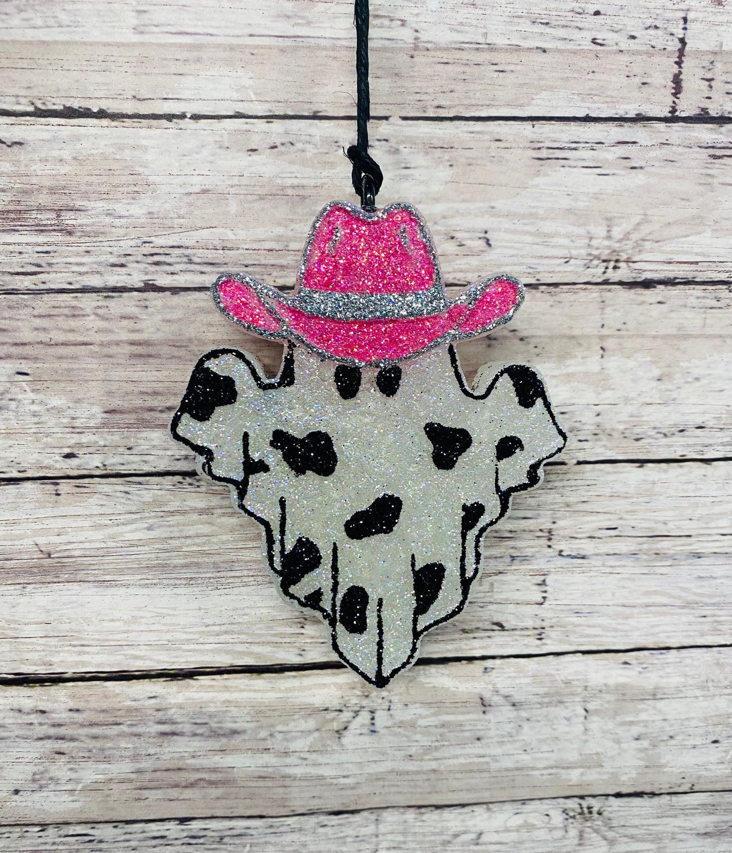 Ghost with Cow print and Cowboy Hat-Option 2