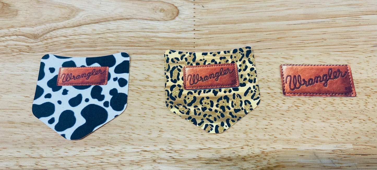 Jean Pocket with Cardstock Center