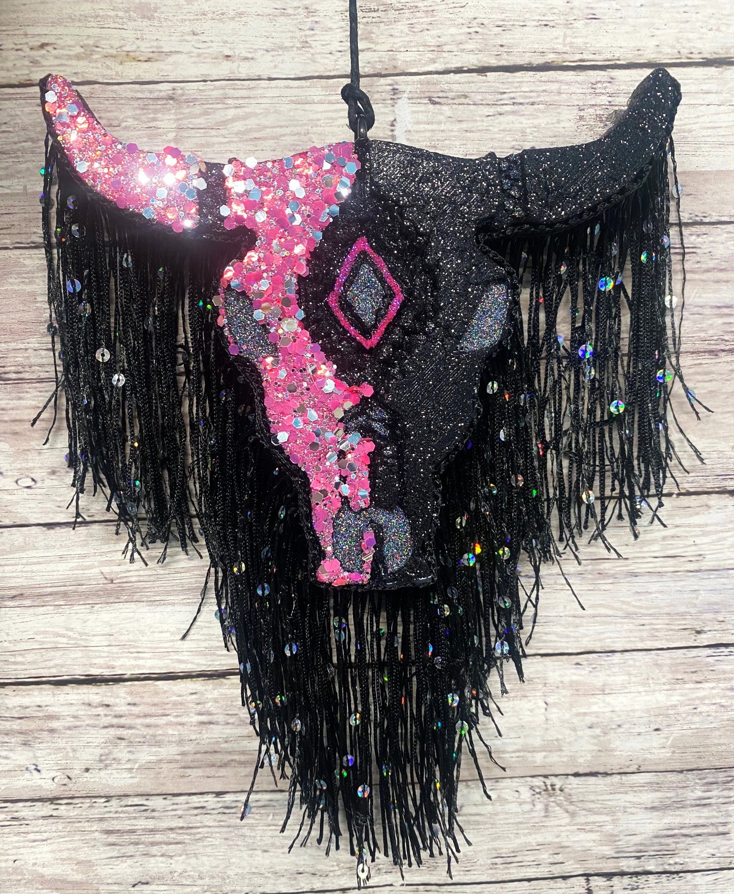 Aztec Bull Skull-Large Size