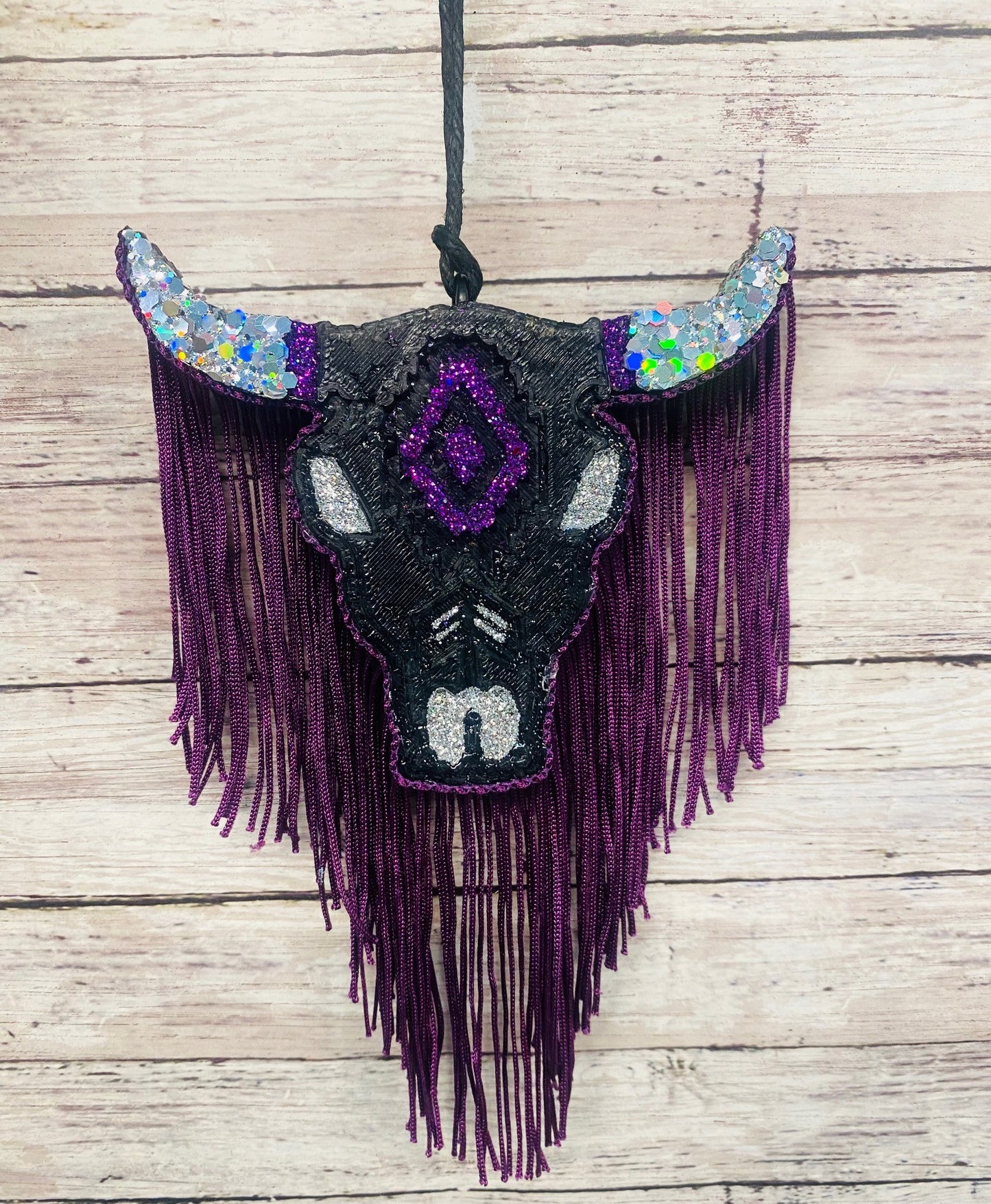 Aztec Bull Skull- Medium Size