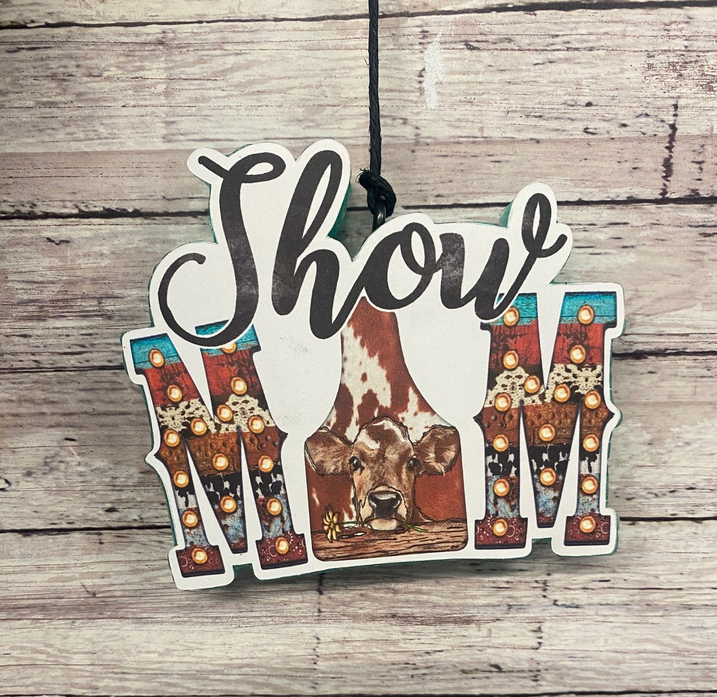 Show Mom- Cardstock Options- Cow, Pig, Goat