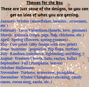 Graphic for our Monthly Surprise Box