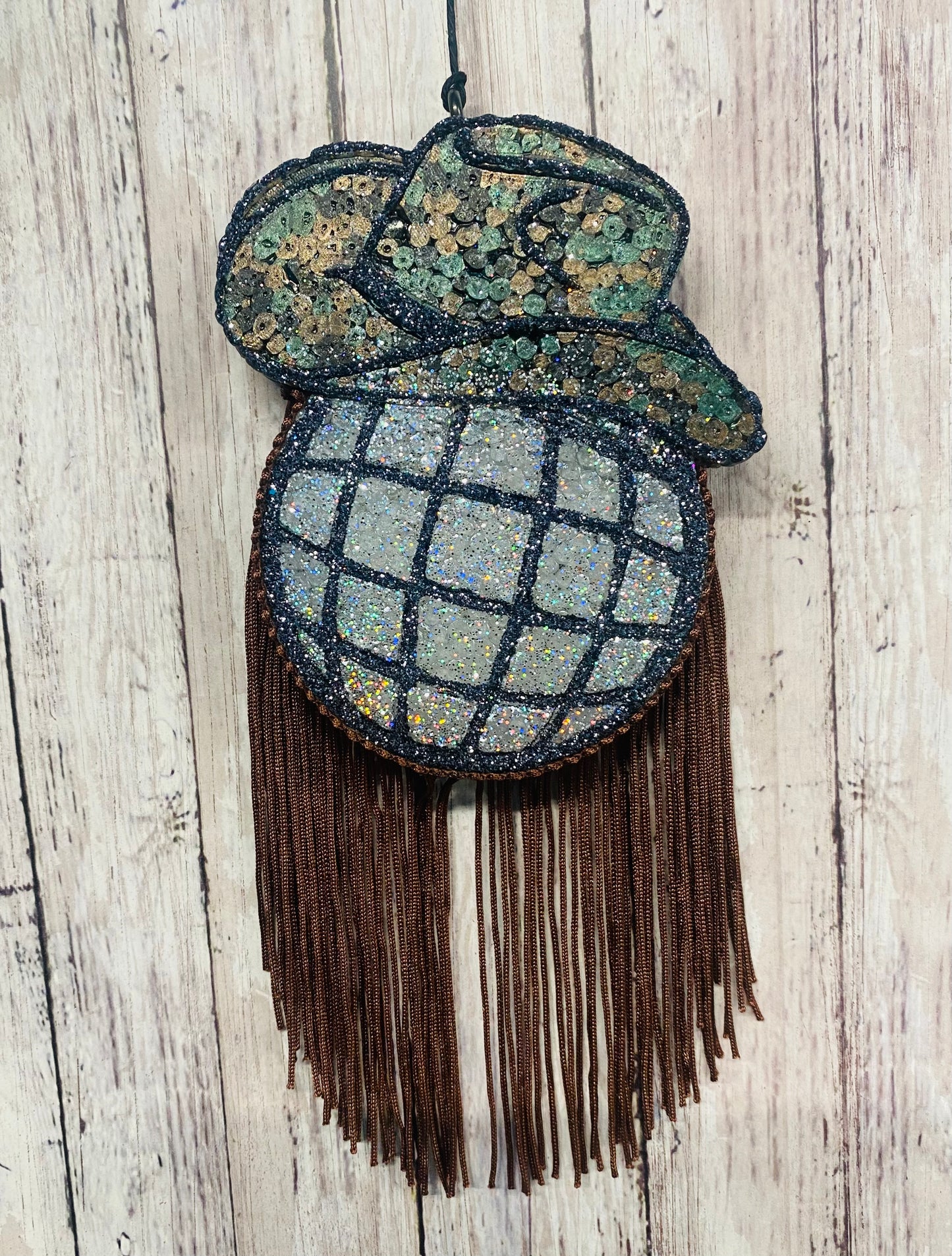Disco Ball with Cowgirl Hat
