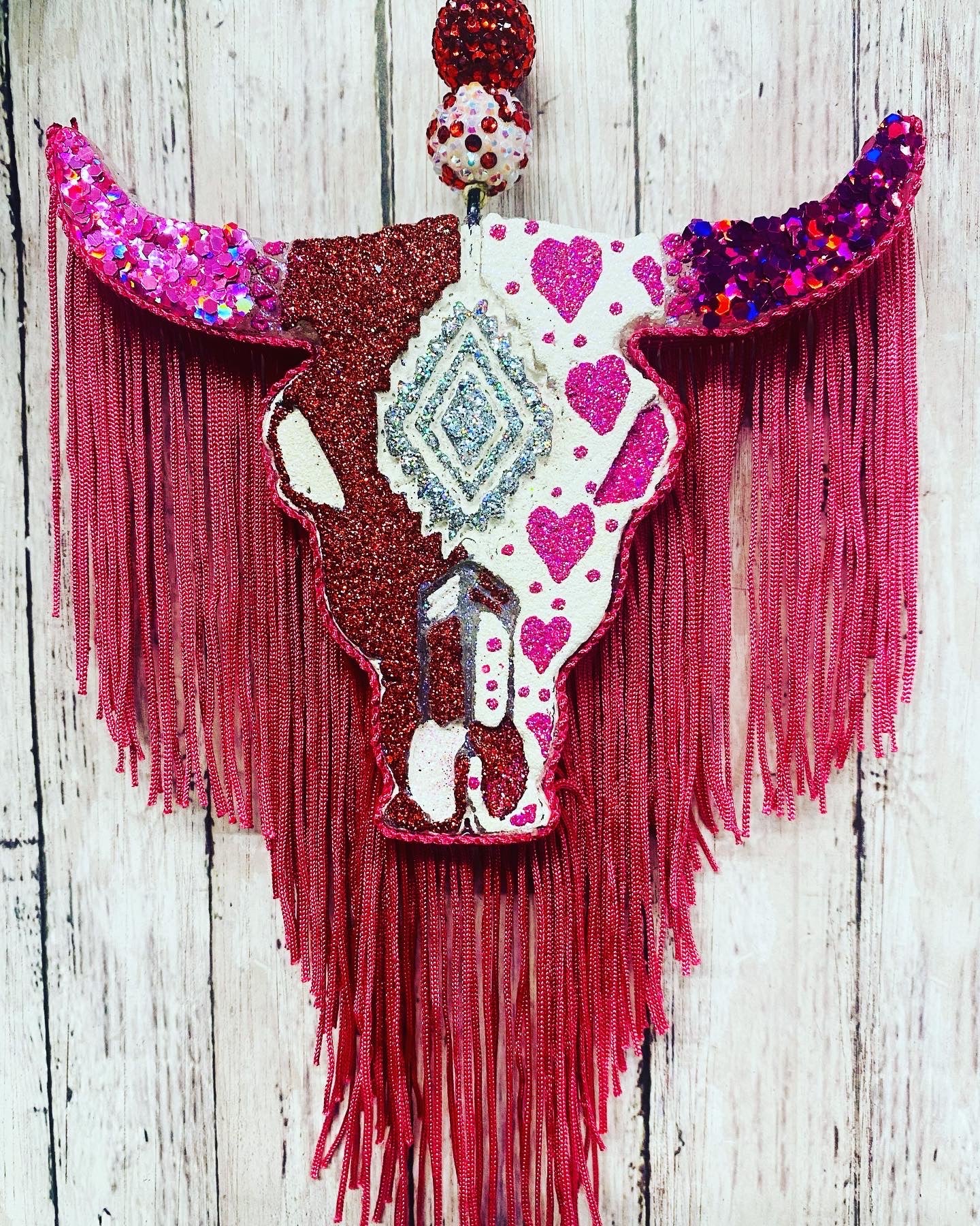 Valentine's Theme Aztec Bull
