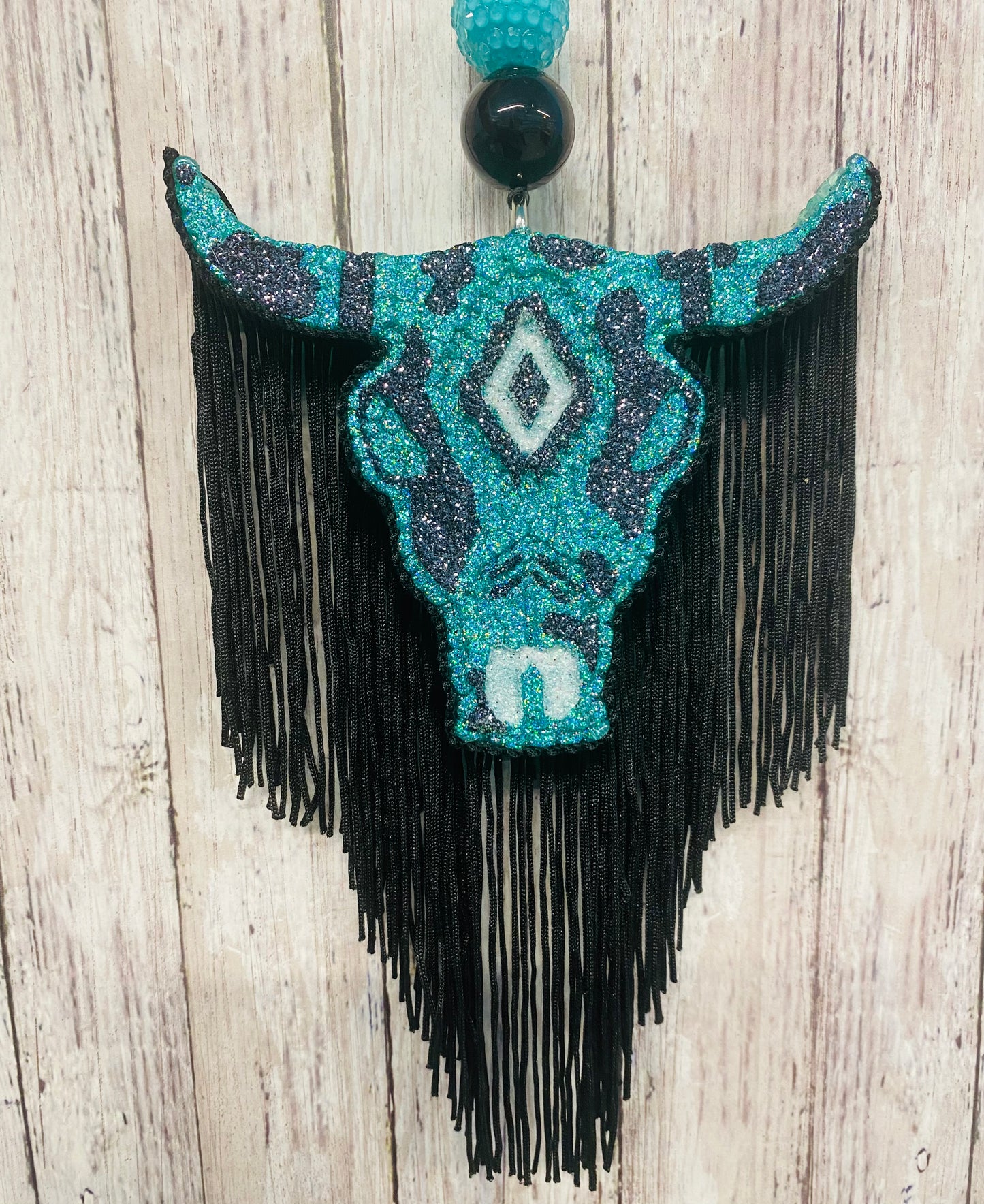 Aztec Bull Skull- Medium Size