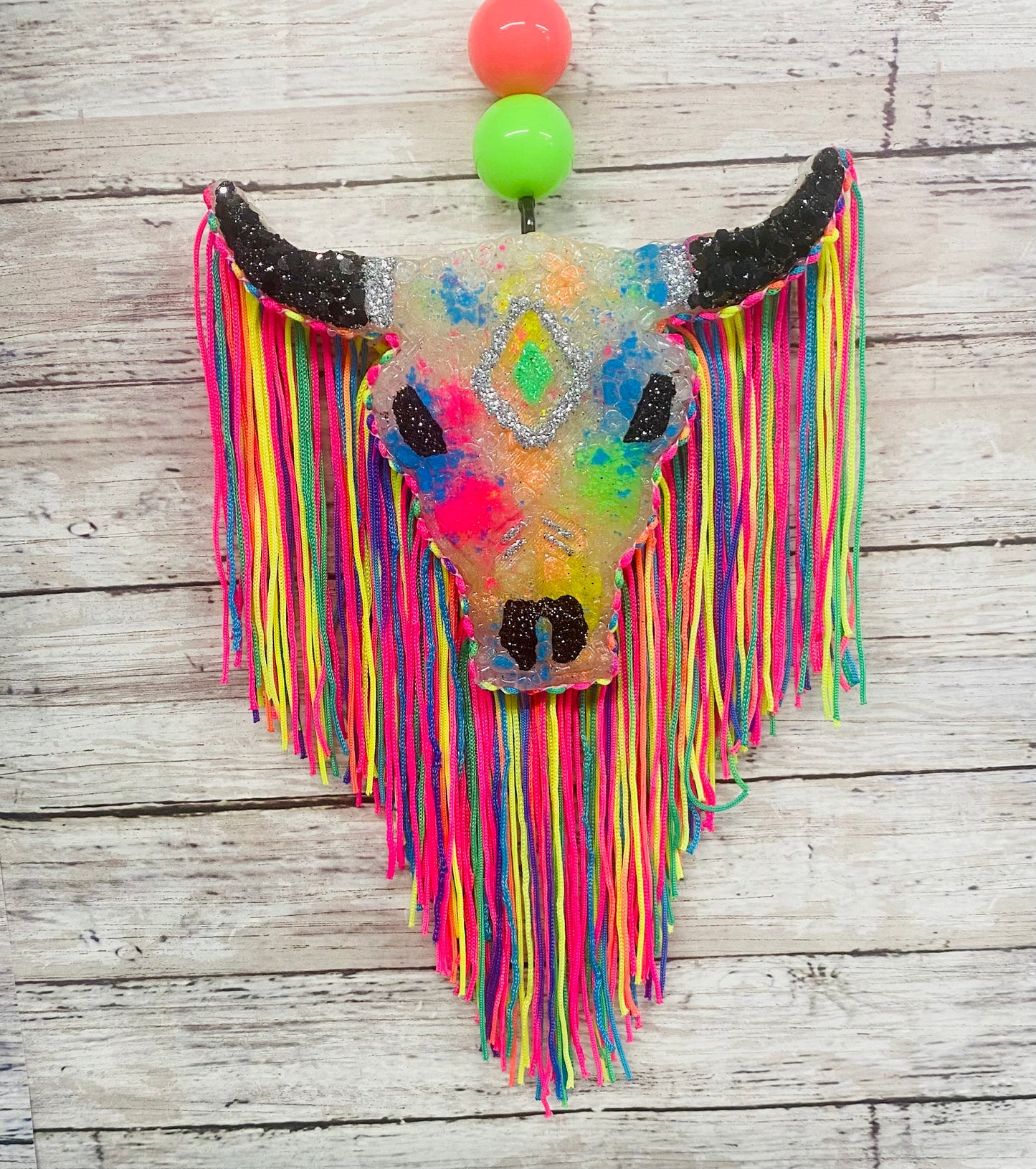 Aztec Bull Skull- Medium Size