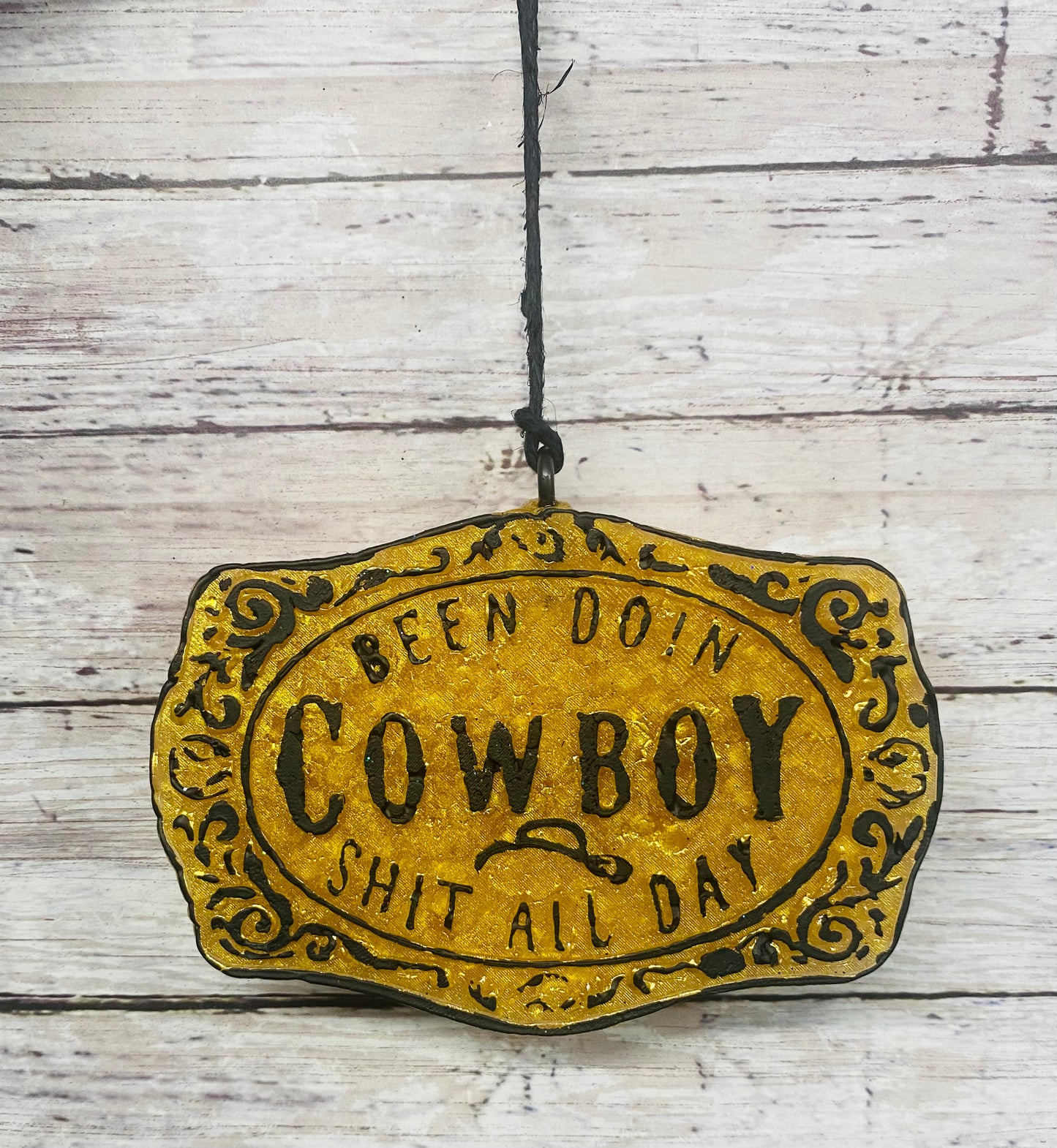 Cowboy Sh*t Belt Buckle