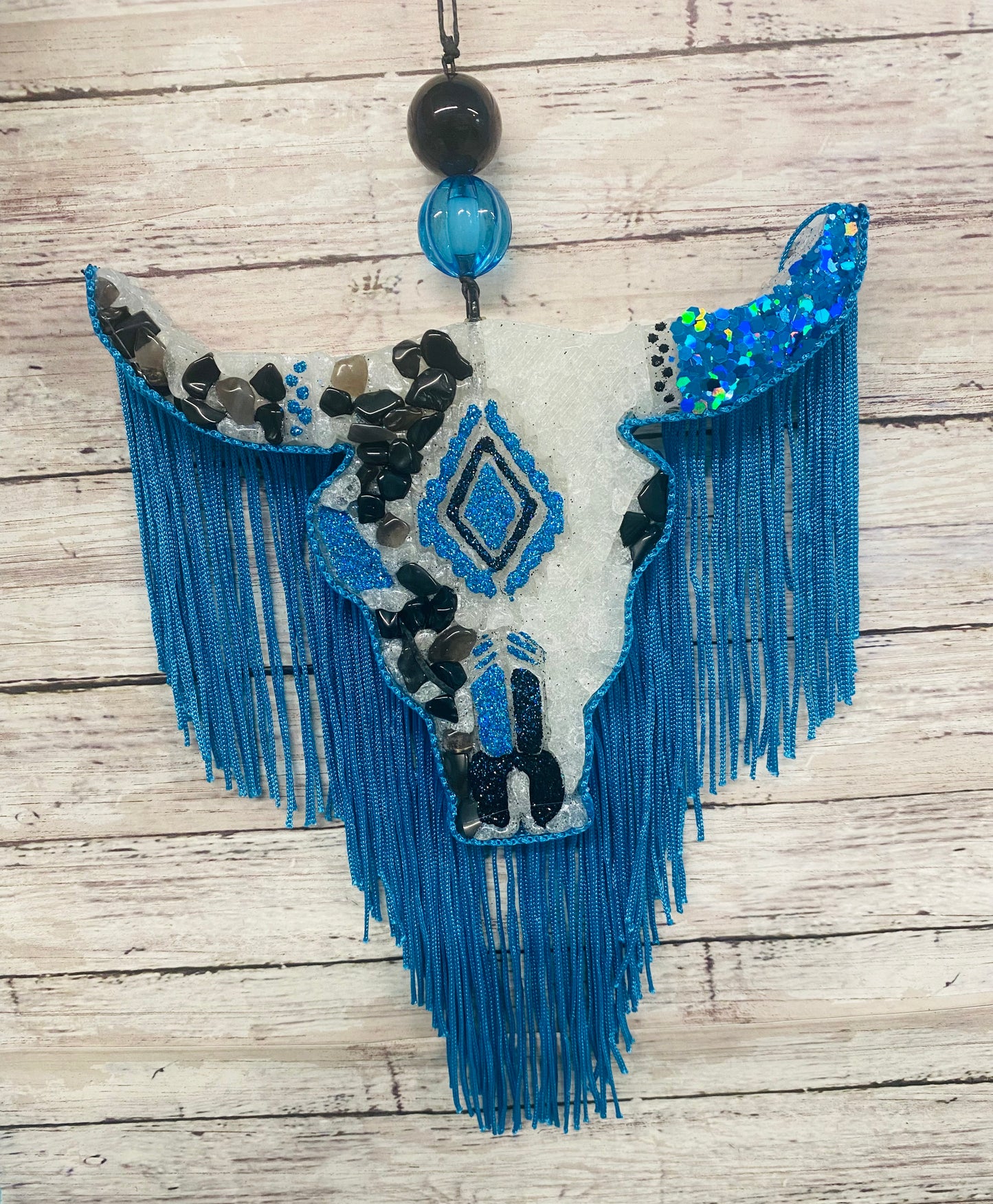 Aztec Bull Skull-Large Size