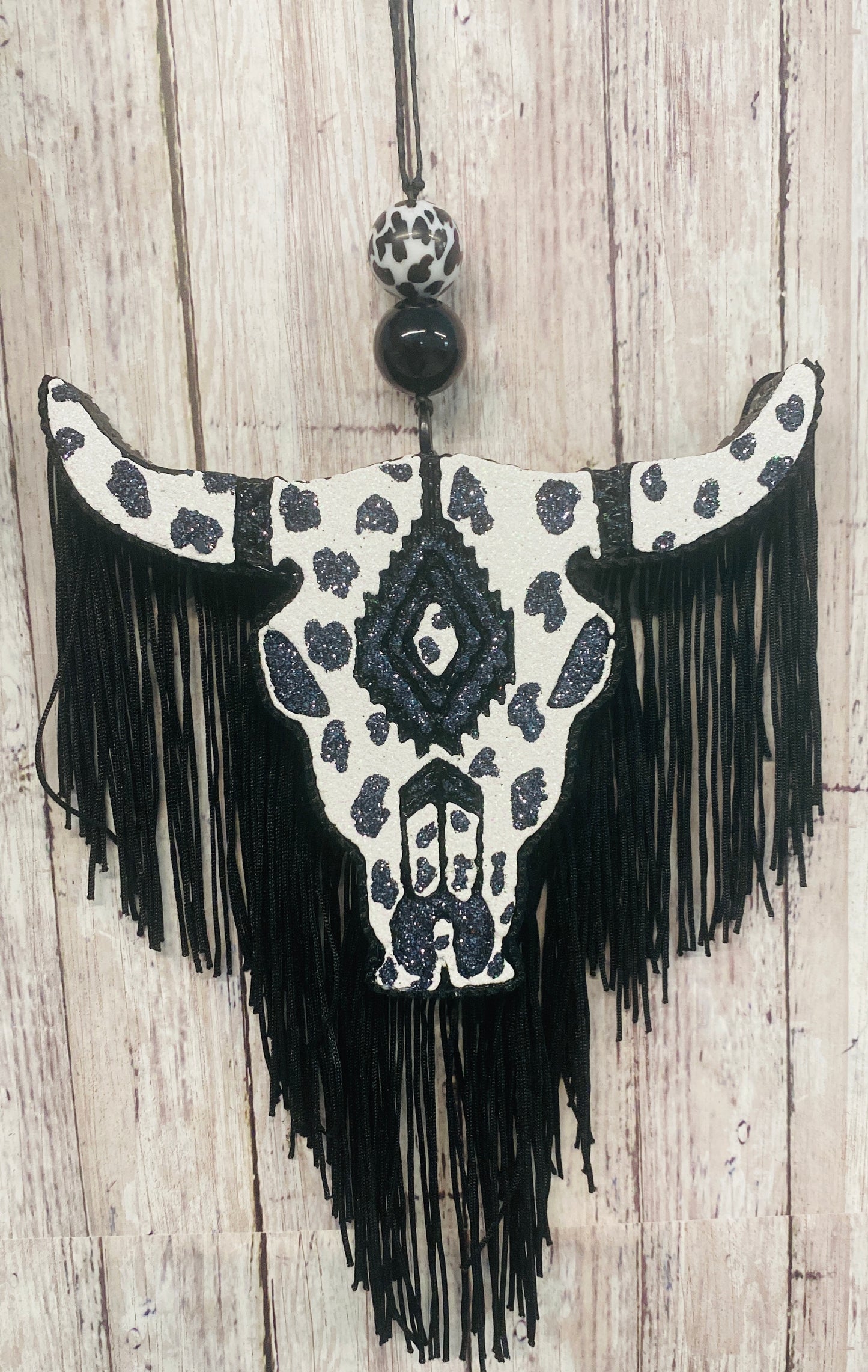 Aztec Bull Skull-Large Size