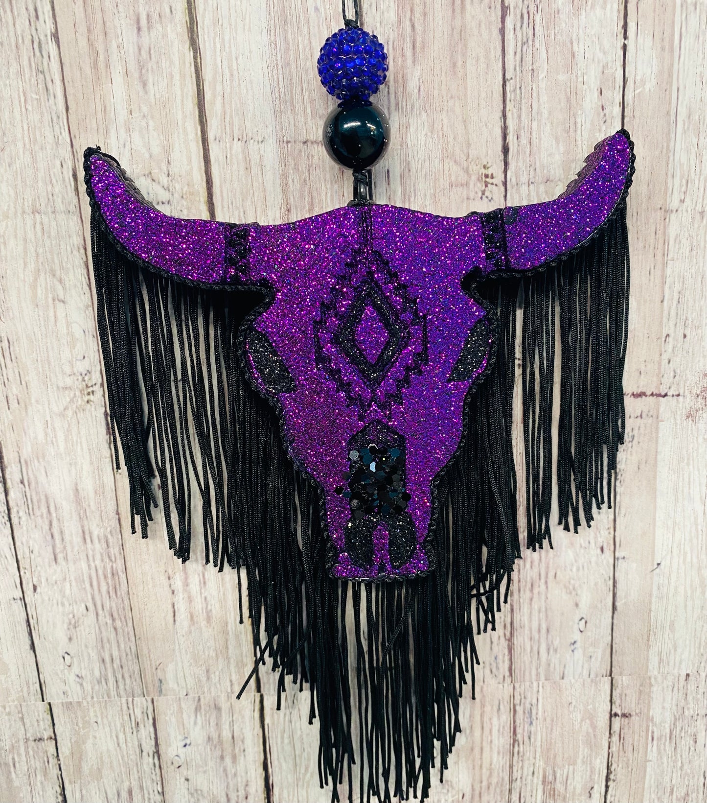 Aztec Bull Skull-Large Size