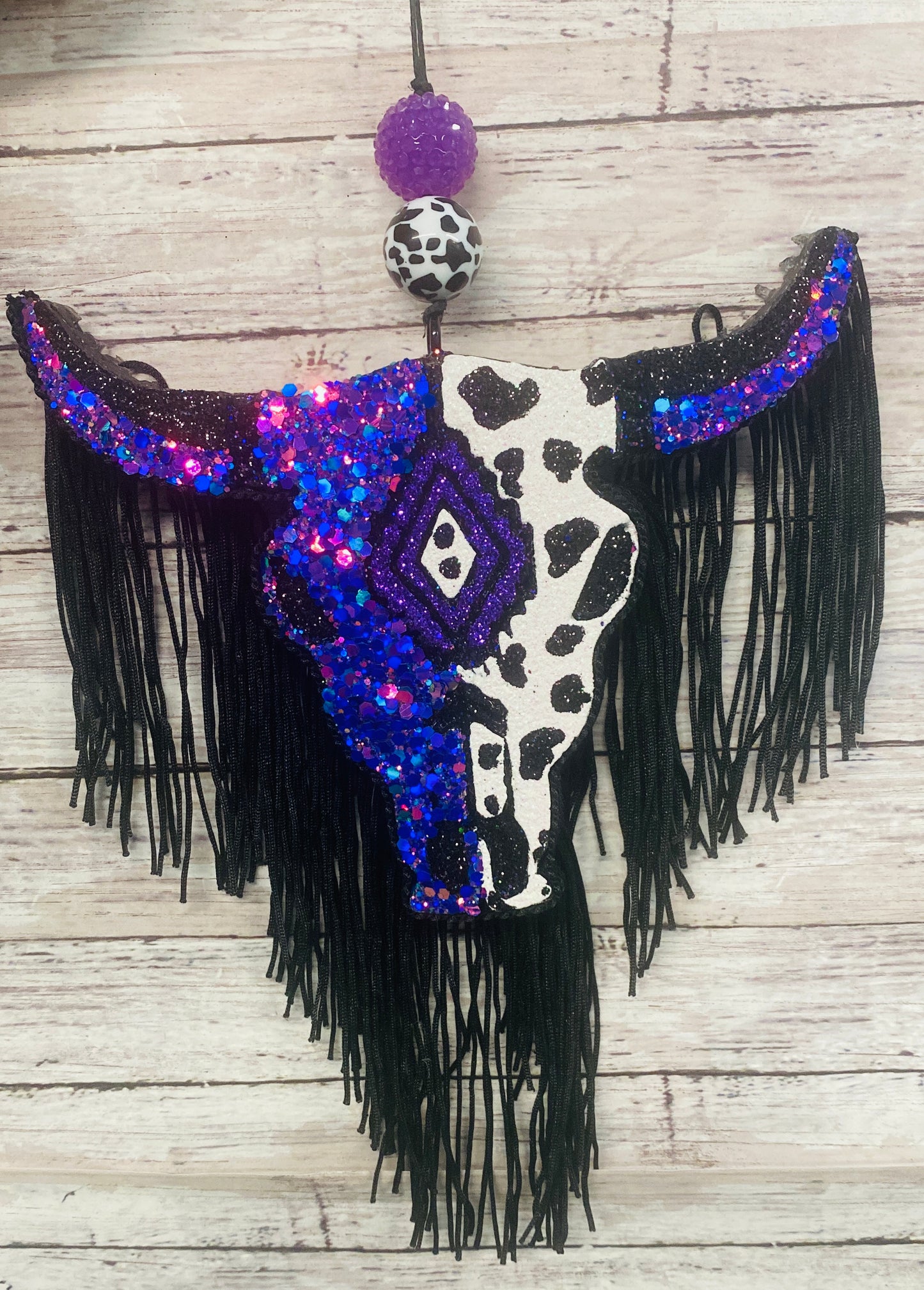 Aztec Bull Skull-Large Size