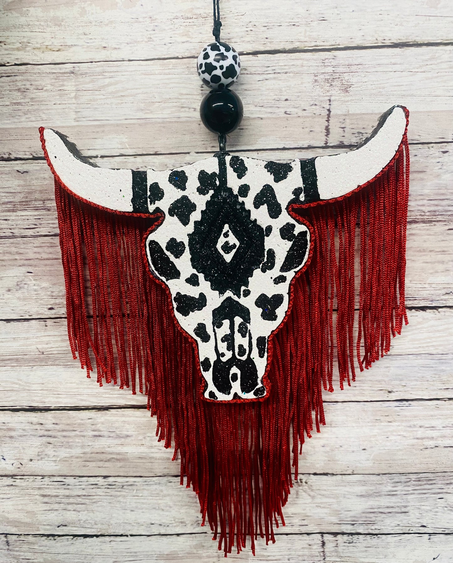 Aztec Bull Skull-Large Size