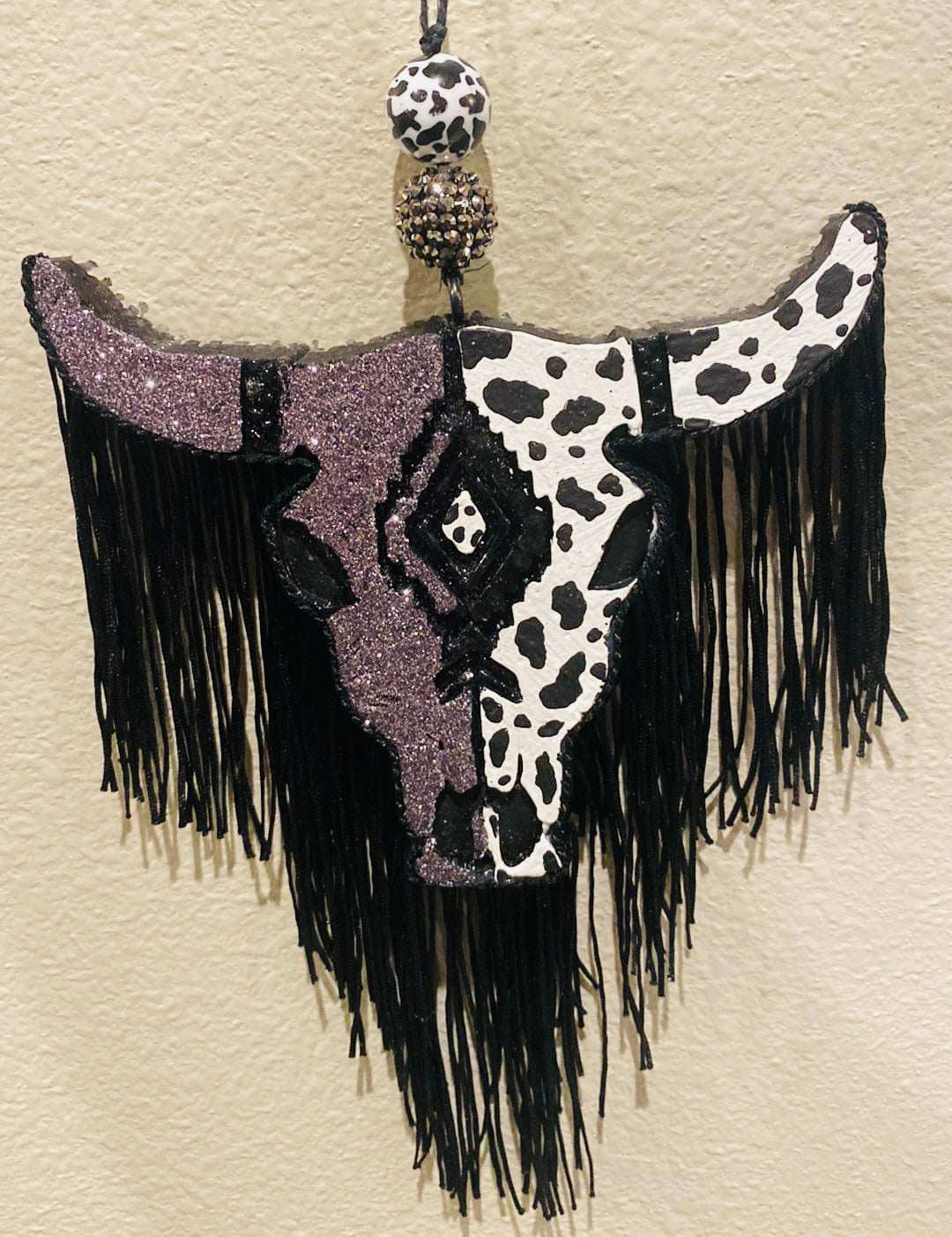 Aztec Bull Skull-Large Size
