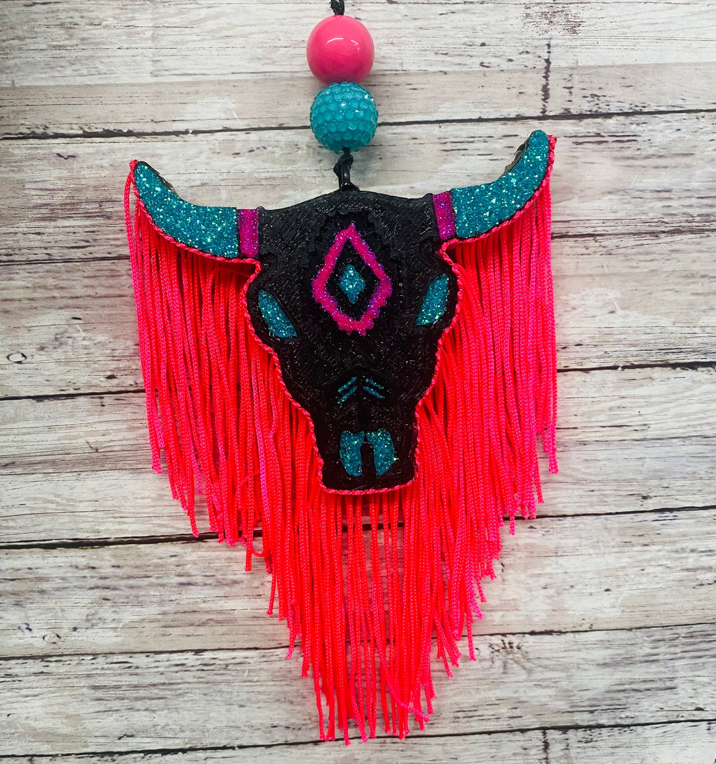 Aztec Bull Skull- Medium Size