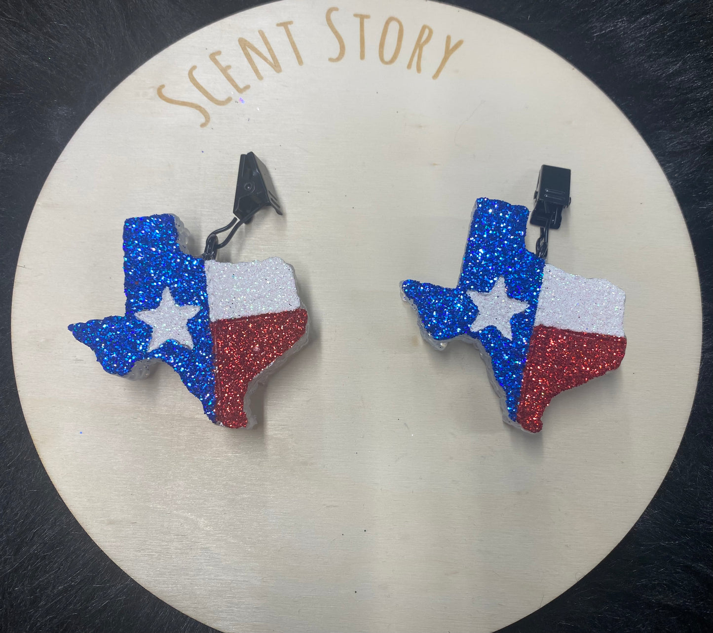 Texas Flag Vent Clip (Set of 2)