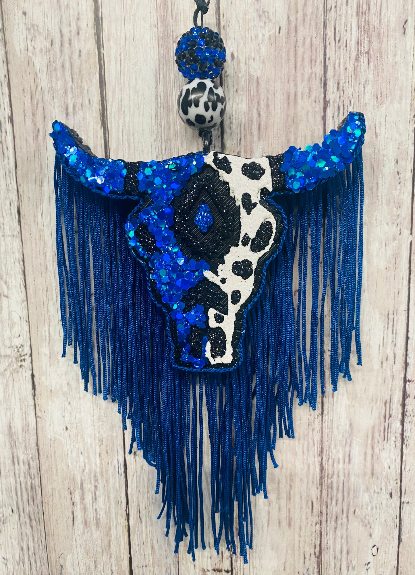 Aztec Bull Skull- Medium Size
