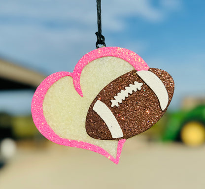 Heart with Football