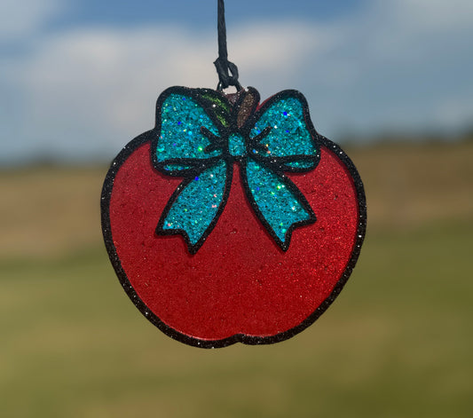 Apple with Bow