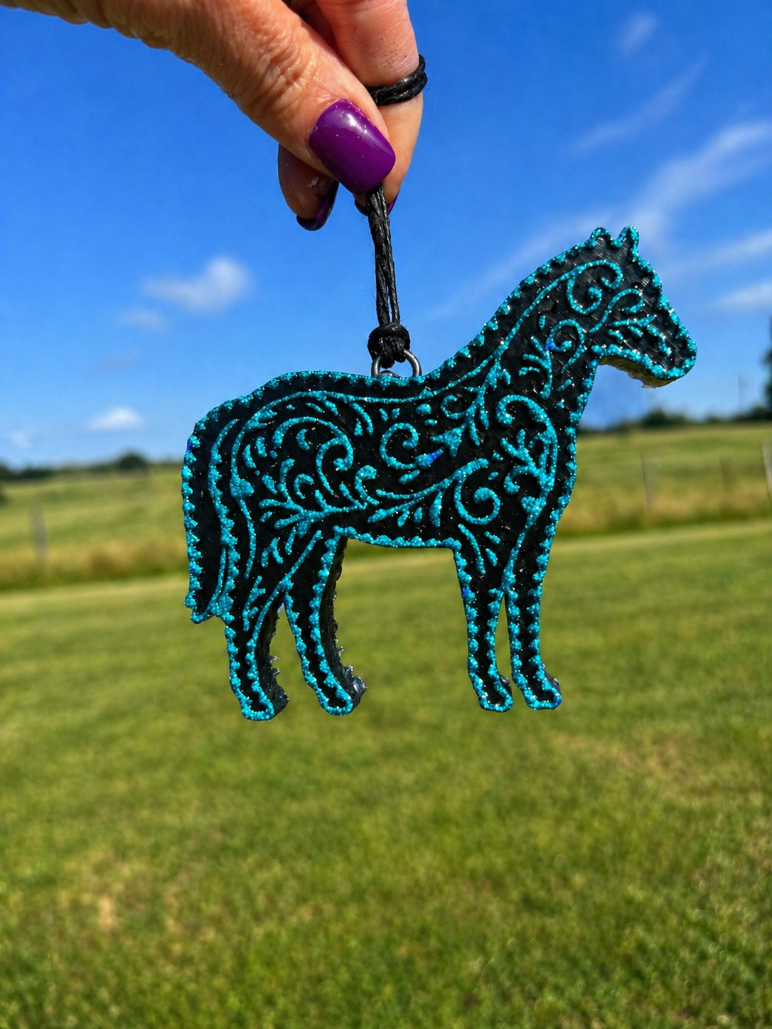 Tooled Horse