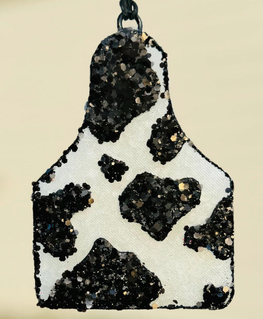 Ear Tag- Cow Print