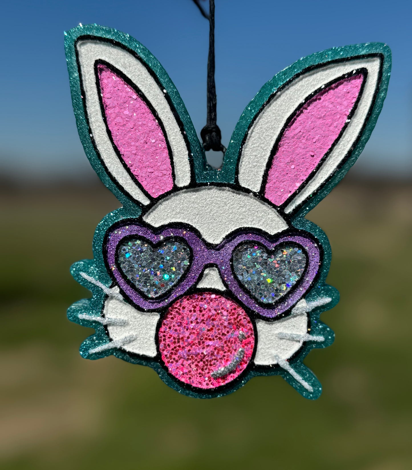 Bunny Blowing Bubble