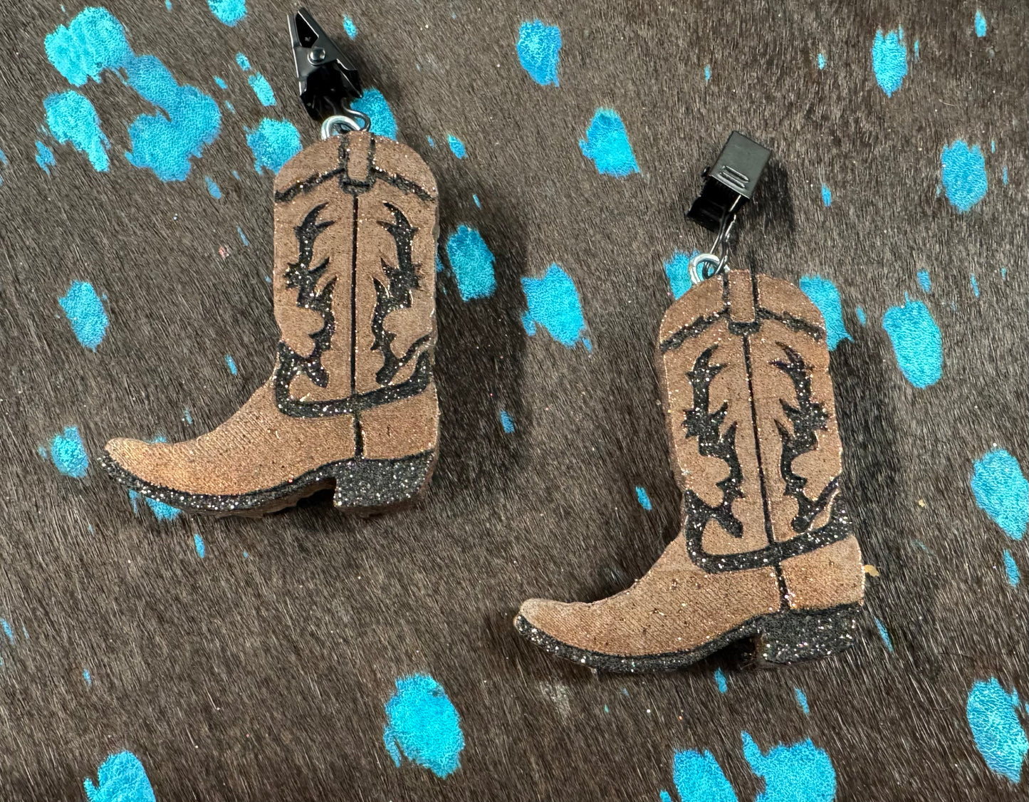 Cowboy Boot Vent Clips-2 clips